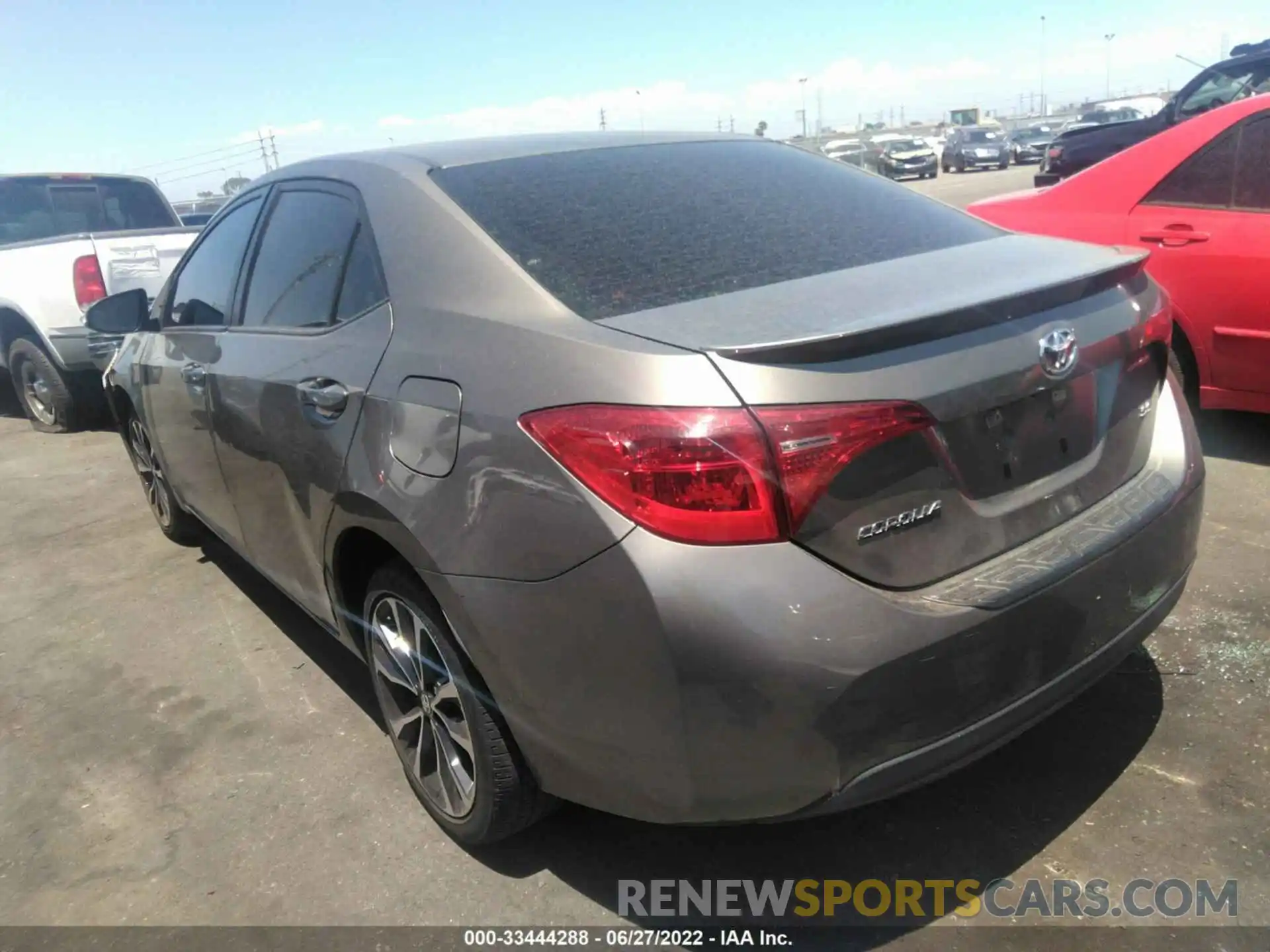 3 Photograph of a damaged car 5YFBURHE8KP894324 TOYOTA COROLLA 2019