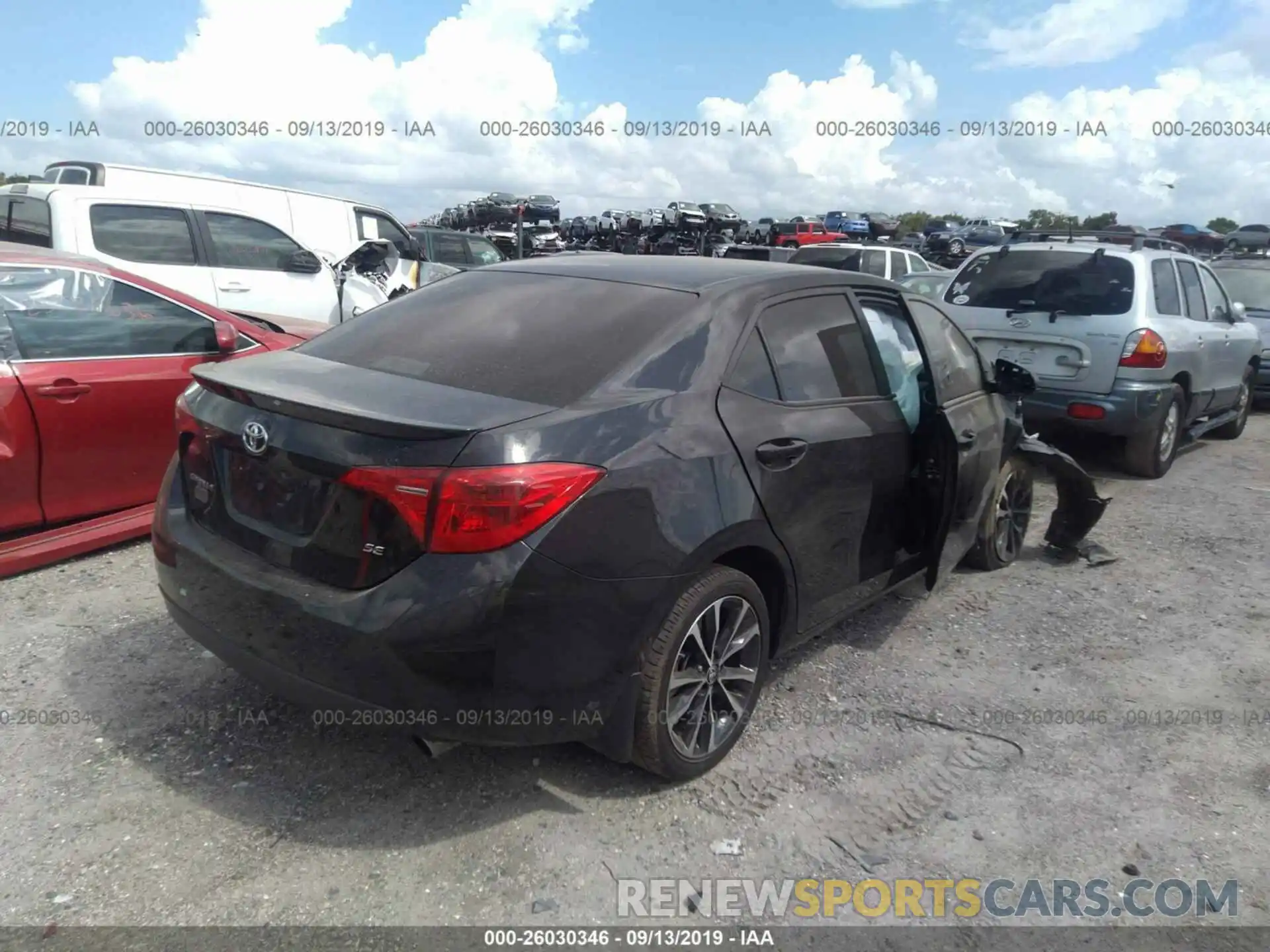 4 Photograph of a damaged car 5YFBURHE8KP894579 TOYOTA COROLLA 2019