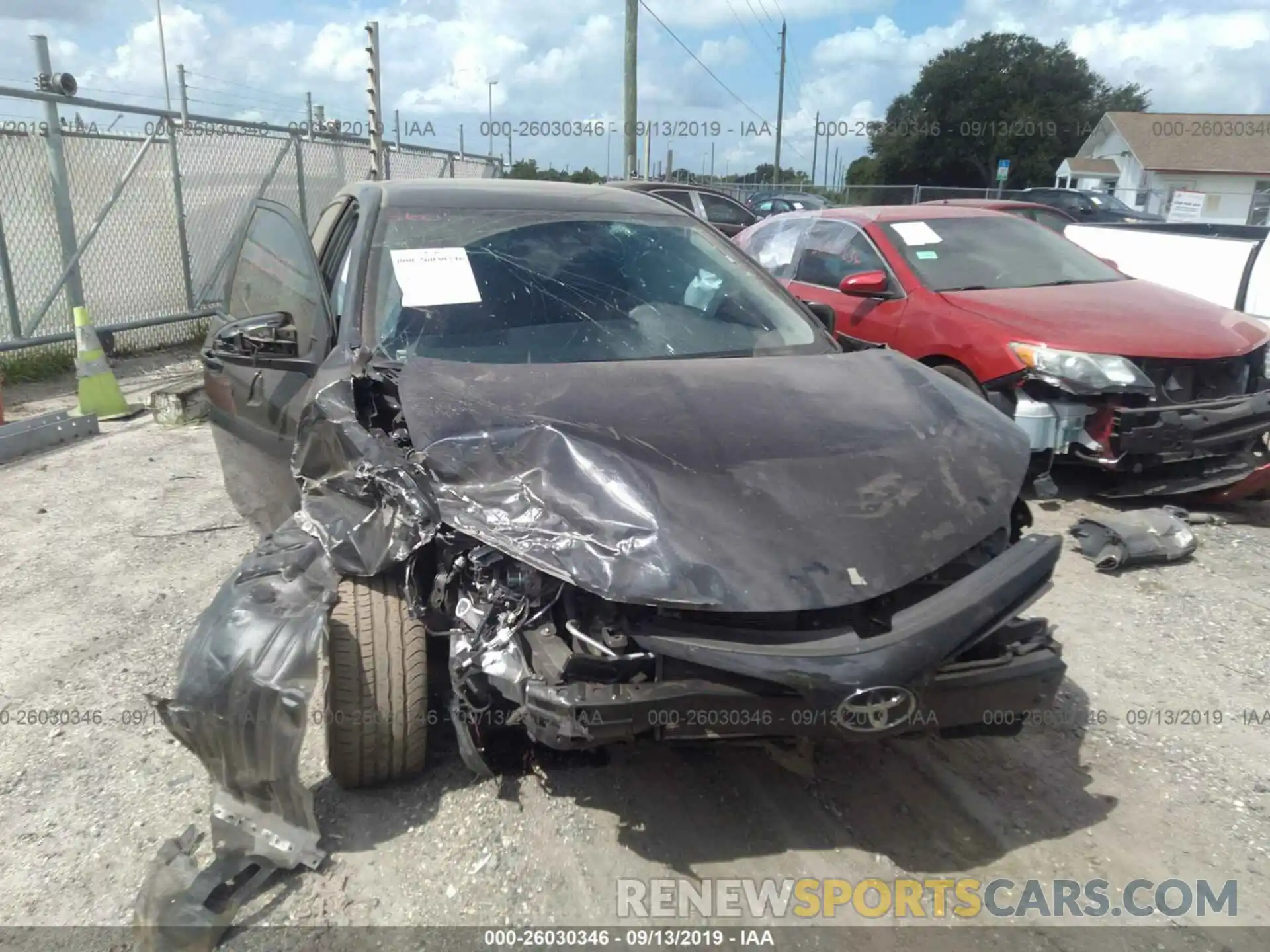 6 Photograph of a damaged car 5YFBURHE8KP894579 TOYOTA COROLLA 2019