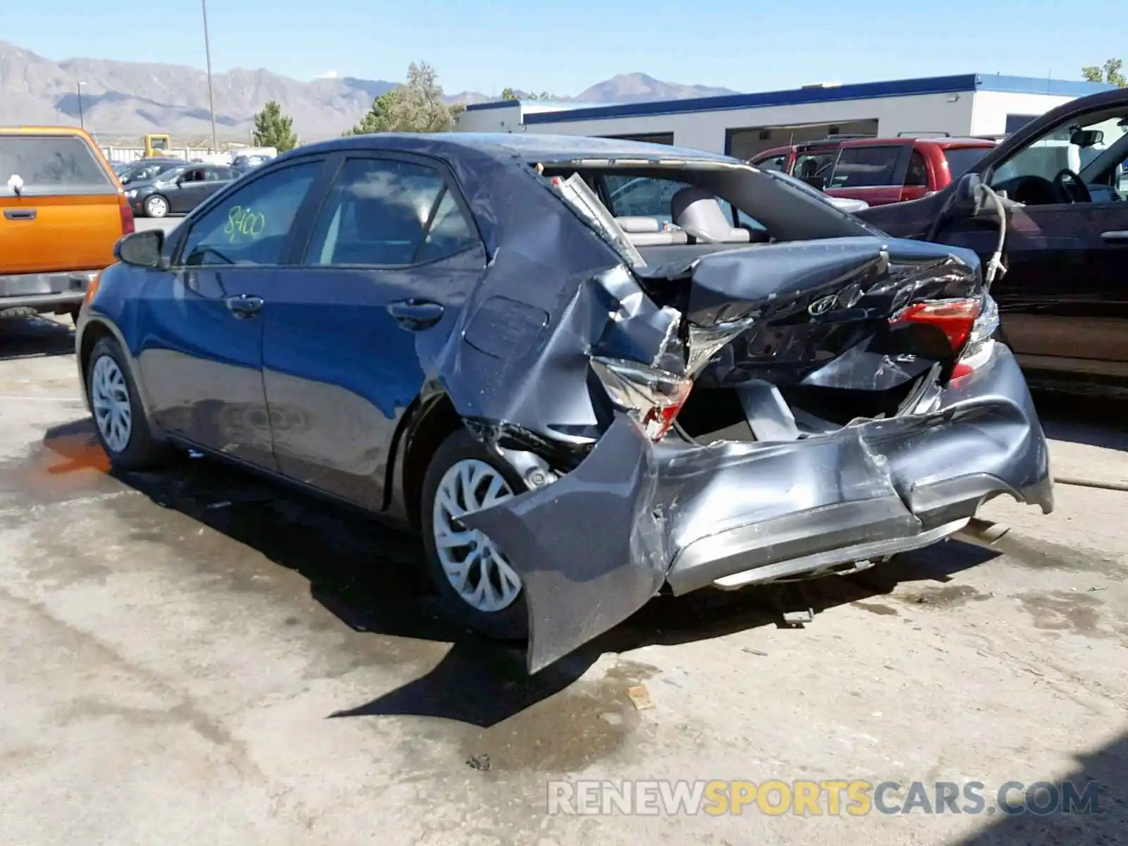 3 Photograph of a damaged car 5YFBURHE8KP894713 TOYOTA COROLLA 2019