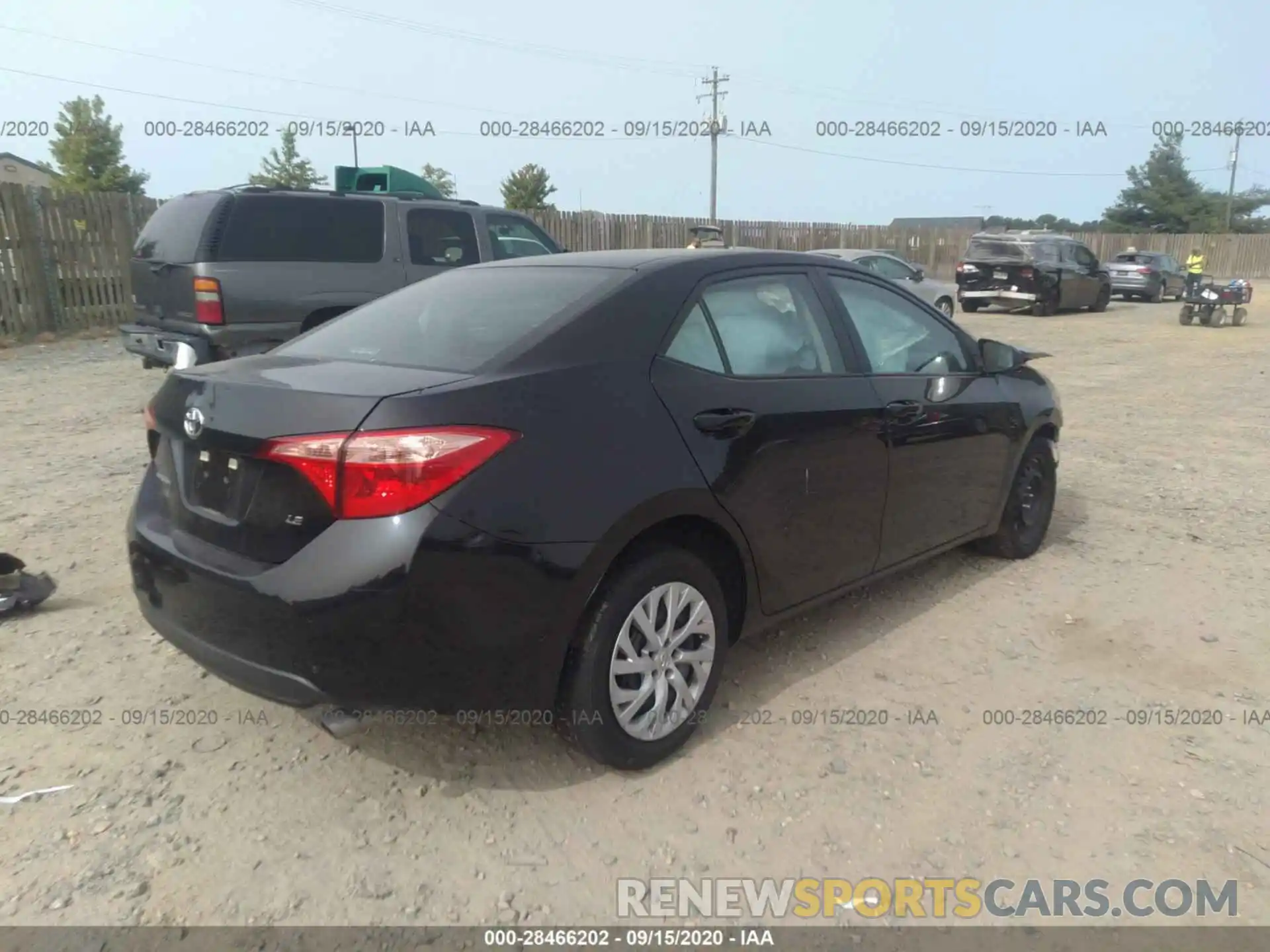 4 Photograph of a damaged car 5YFBURHE8KP894842 TOYOTA COROLLA 2019