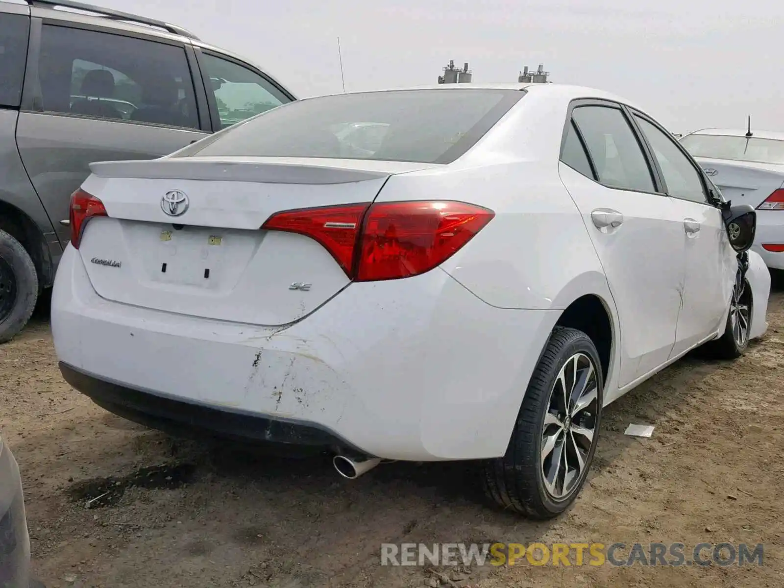 4 Photograph of a damaged car 5YFBURHE8KP894999 TOYOTA COROLLA 2019