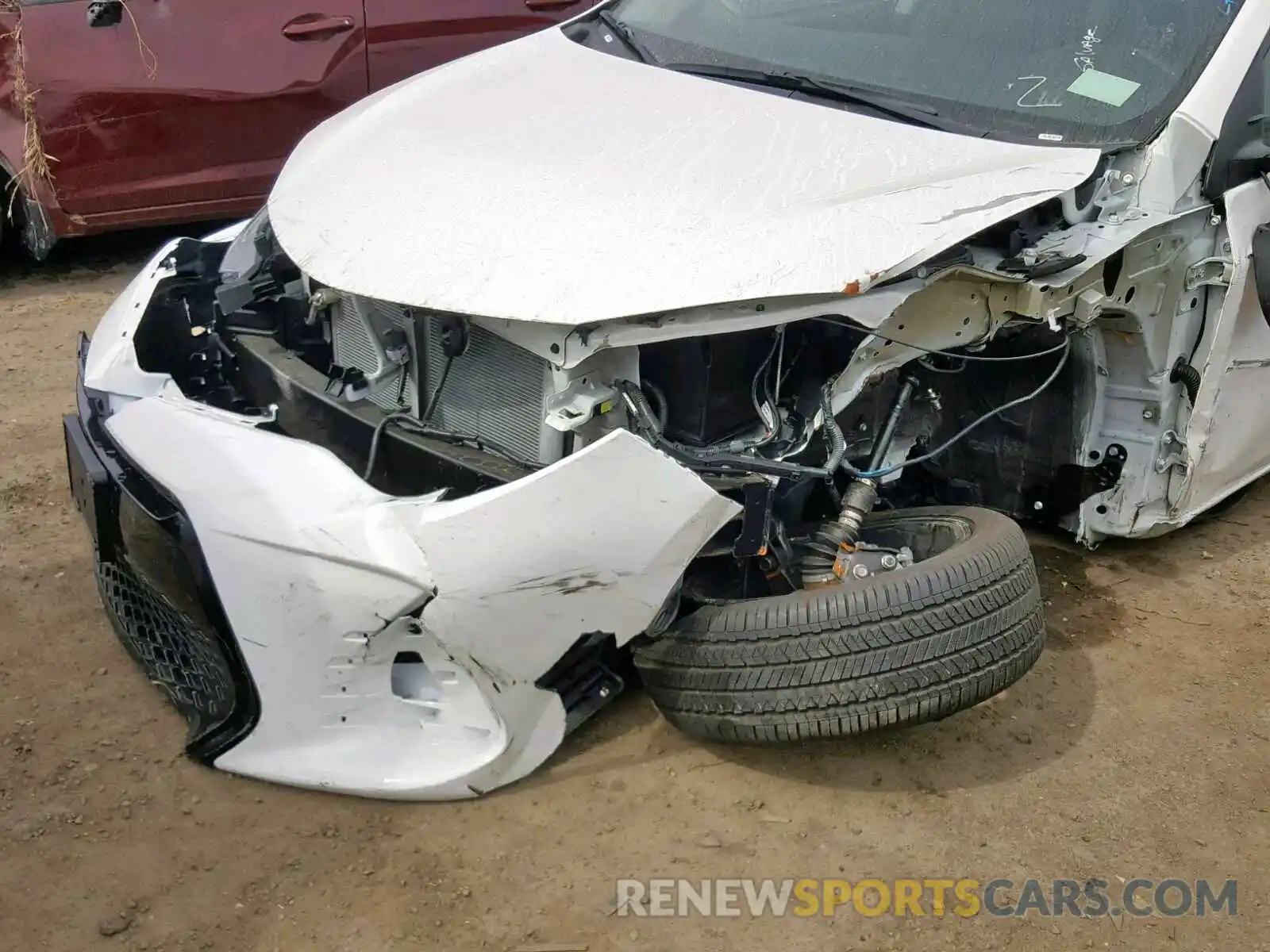 9 Photograph of a damaged car 5YFBURHE8KP894999 TOYOTA COROLLA 2019