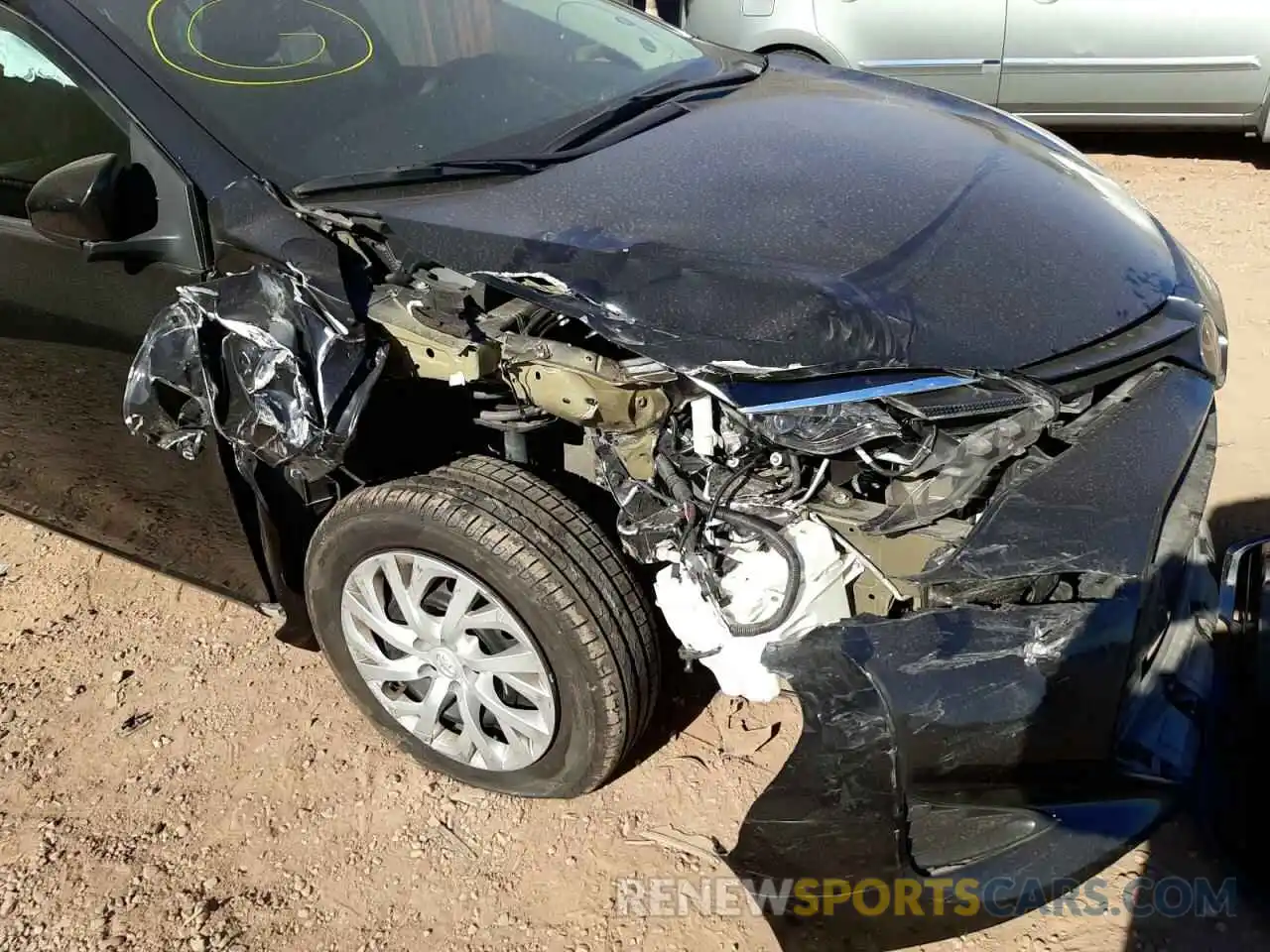 9 Photograph of a damaged car 5YFBURHE8KP895439 TOYOTA COROLLA 2019