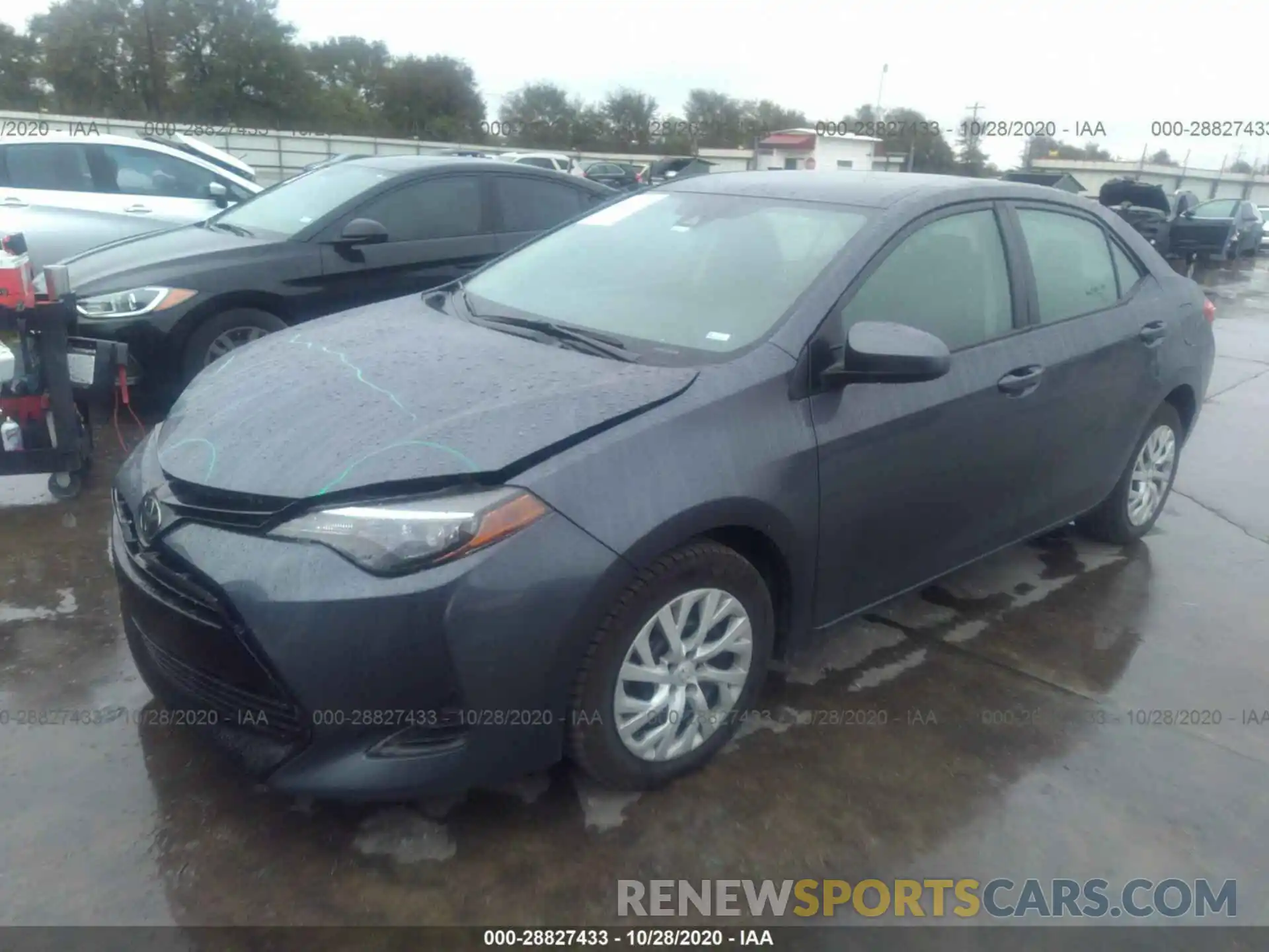 2 Photograph of a damaged car 5YFBURHE8KP895716 TOYOTA COROLLA 2019