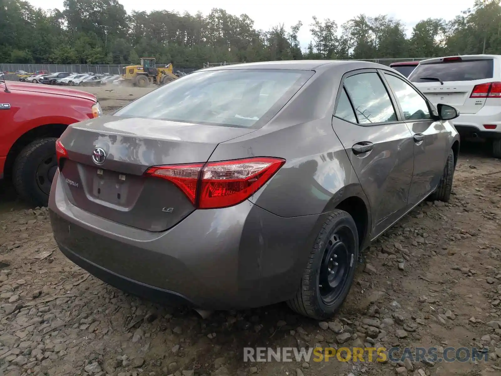 4 Photograph of a damaged car 5YFBURHE8KP895974 TOYOTA COROLLA 2019