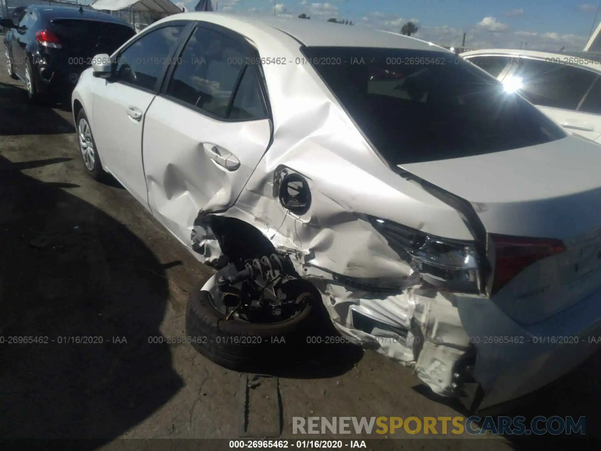 6 Фотография поврежденного автомобиля 5YFBURHE8KP896087 TOYOTA COROLLA 2019
