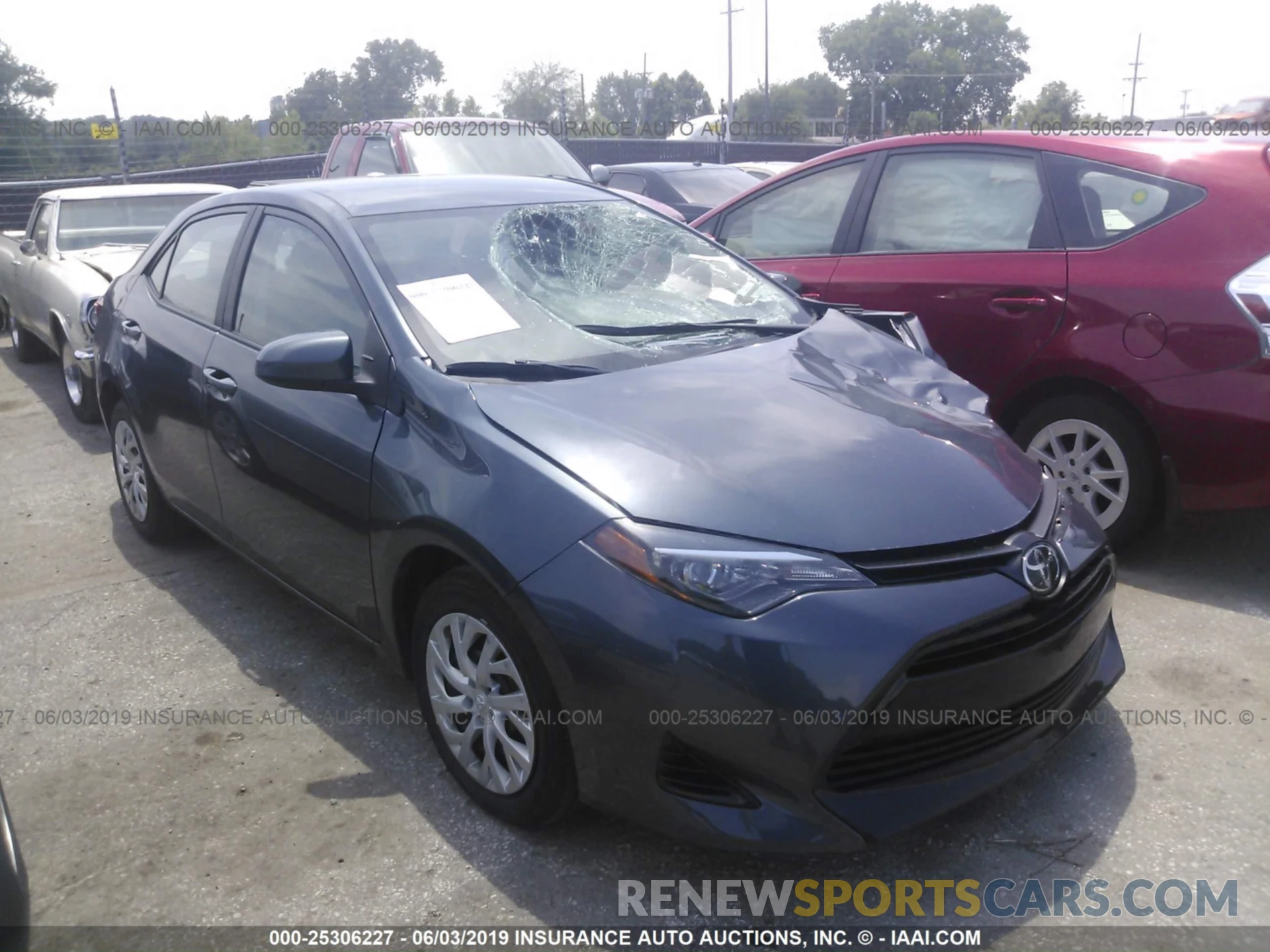 1 Photograph of a damaged car 5YFBURHE8KP896588 TOYOTA COROLLA 2019