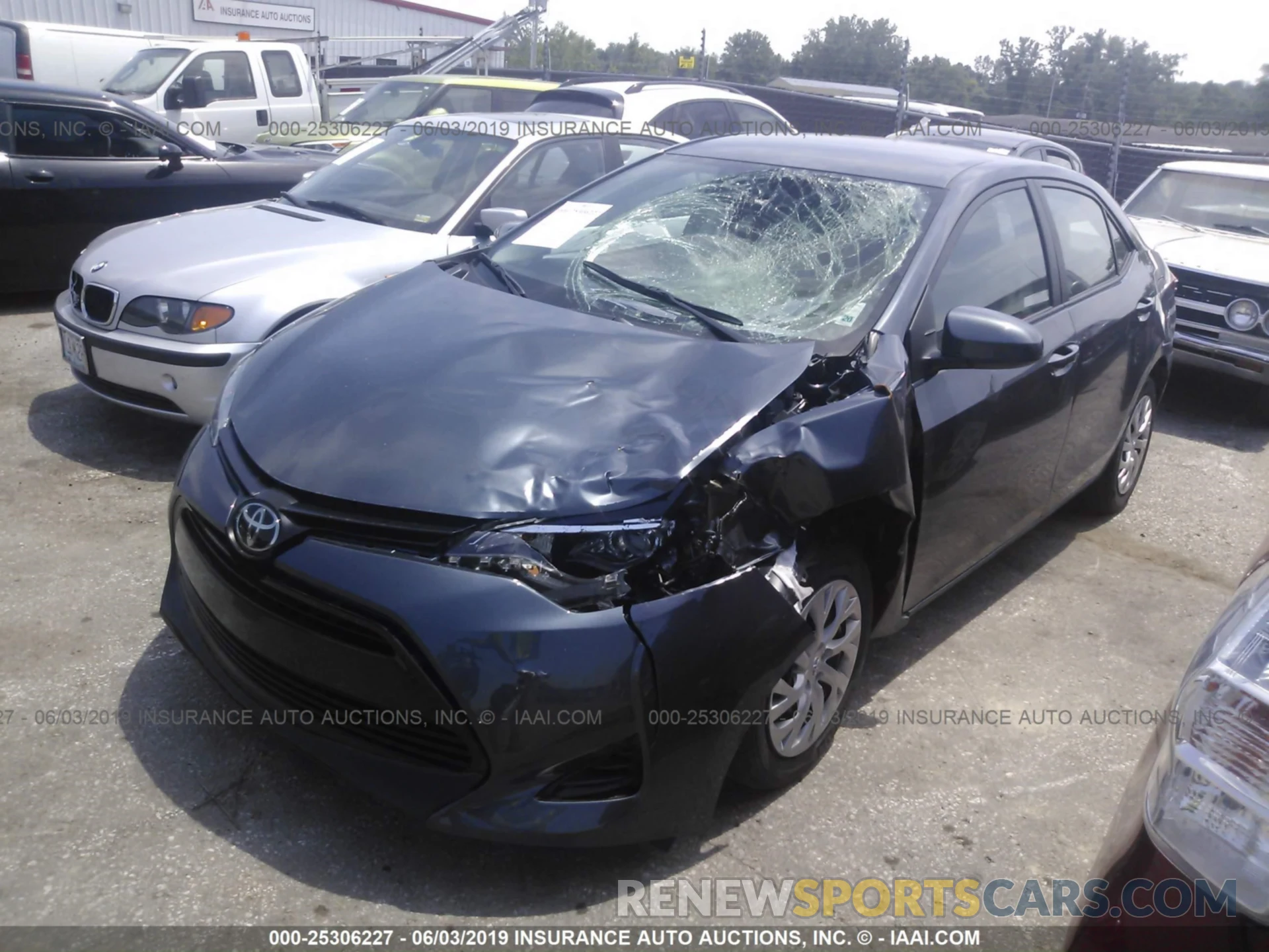 2 Photograph of a damaged car 5YFBURHE8KP896588 TOYOTA COROLLA 2019