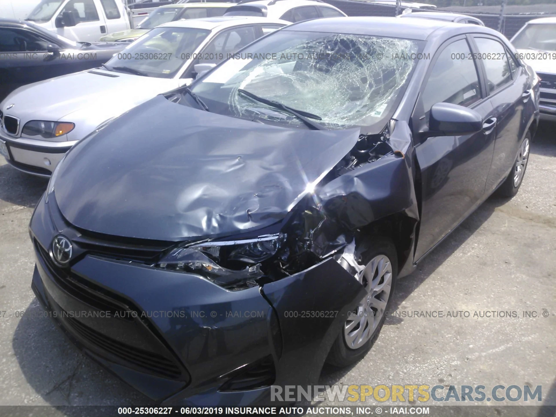 6 Photograph of a damaged car 5YFBURHE8KP896588 TOYOTA COROLLA 2019