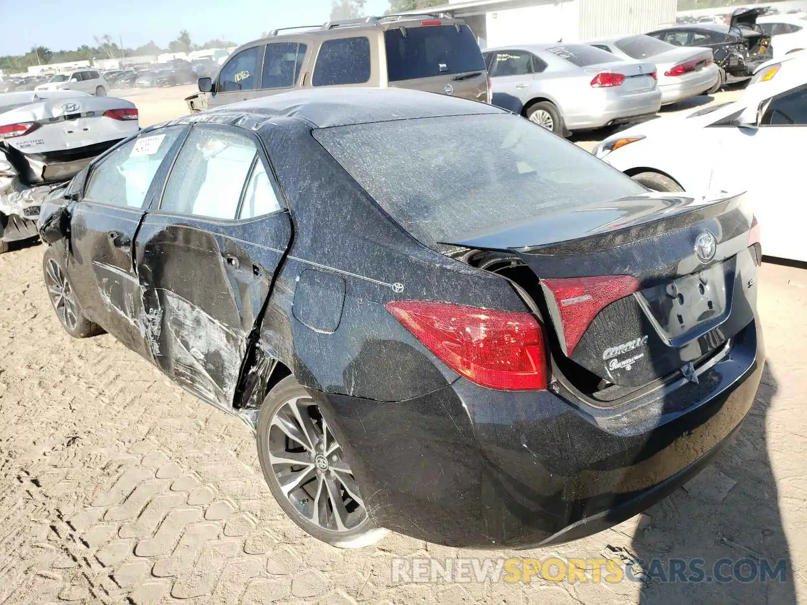 3 Photograph of a damaged car 5YFBURHE8KP896803 TOYOTA COROLLA 2019