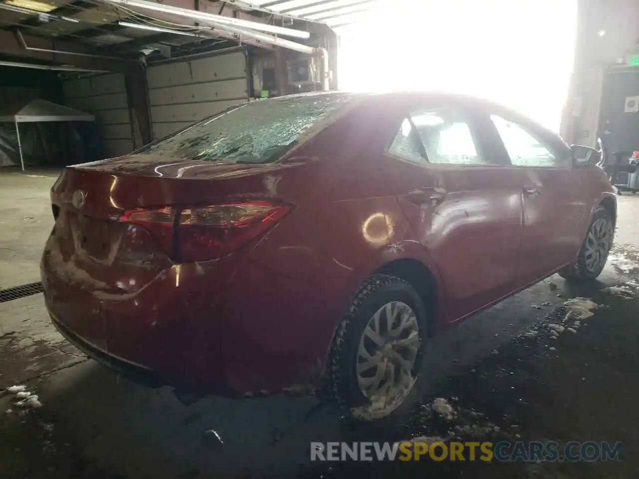 4 Photograph of a damaged car 5YFBURHE8KP897143 TOYOTA COROLLA 2019