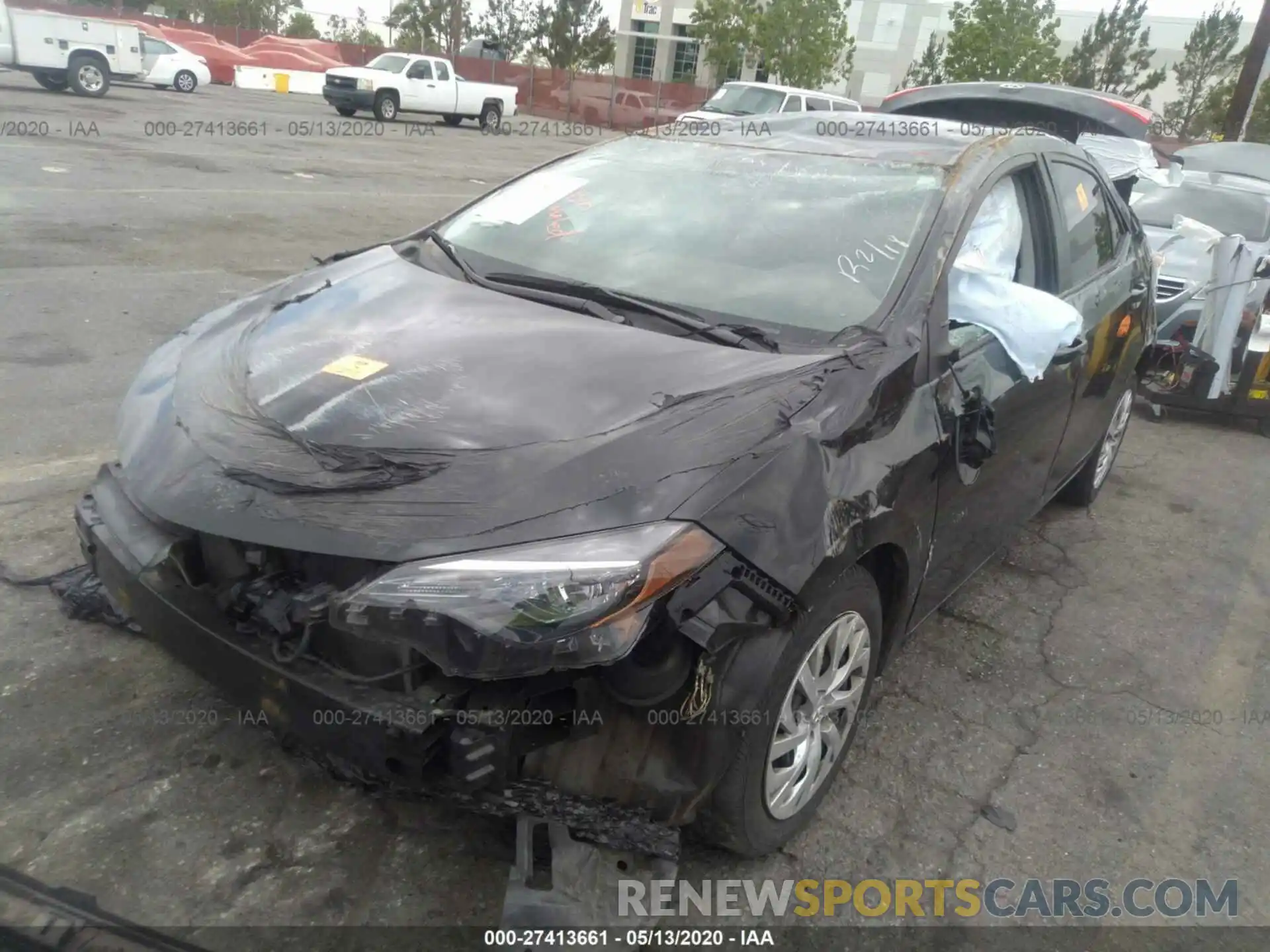 2 Photograph of a damaged car 5YFBURHE8KP897210 TOYOTA COROLLA 2019