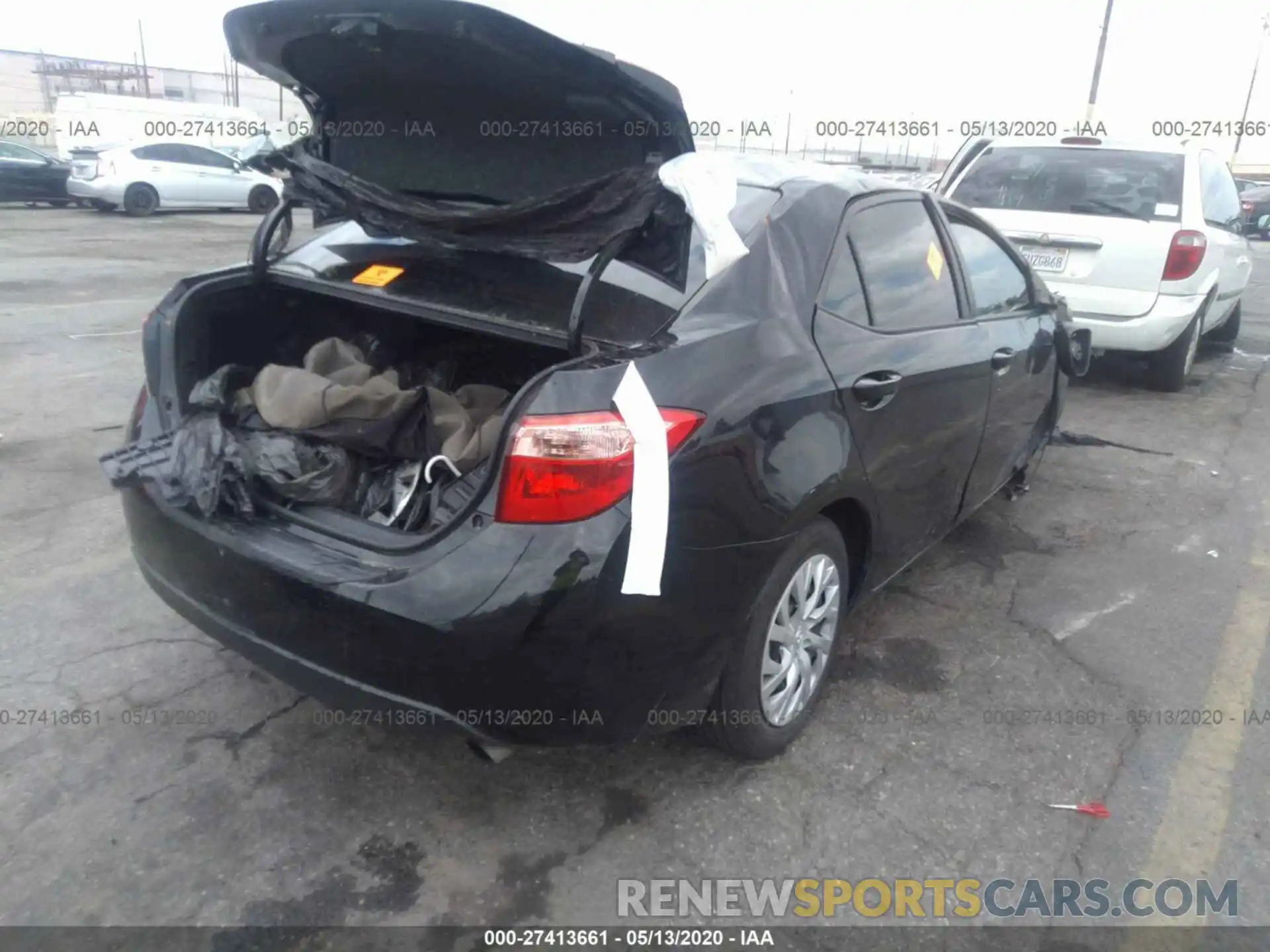 4 Photograph of a damaged car 5YFBURHE8KP897210 TOYOTA COROLLA 2019