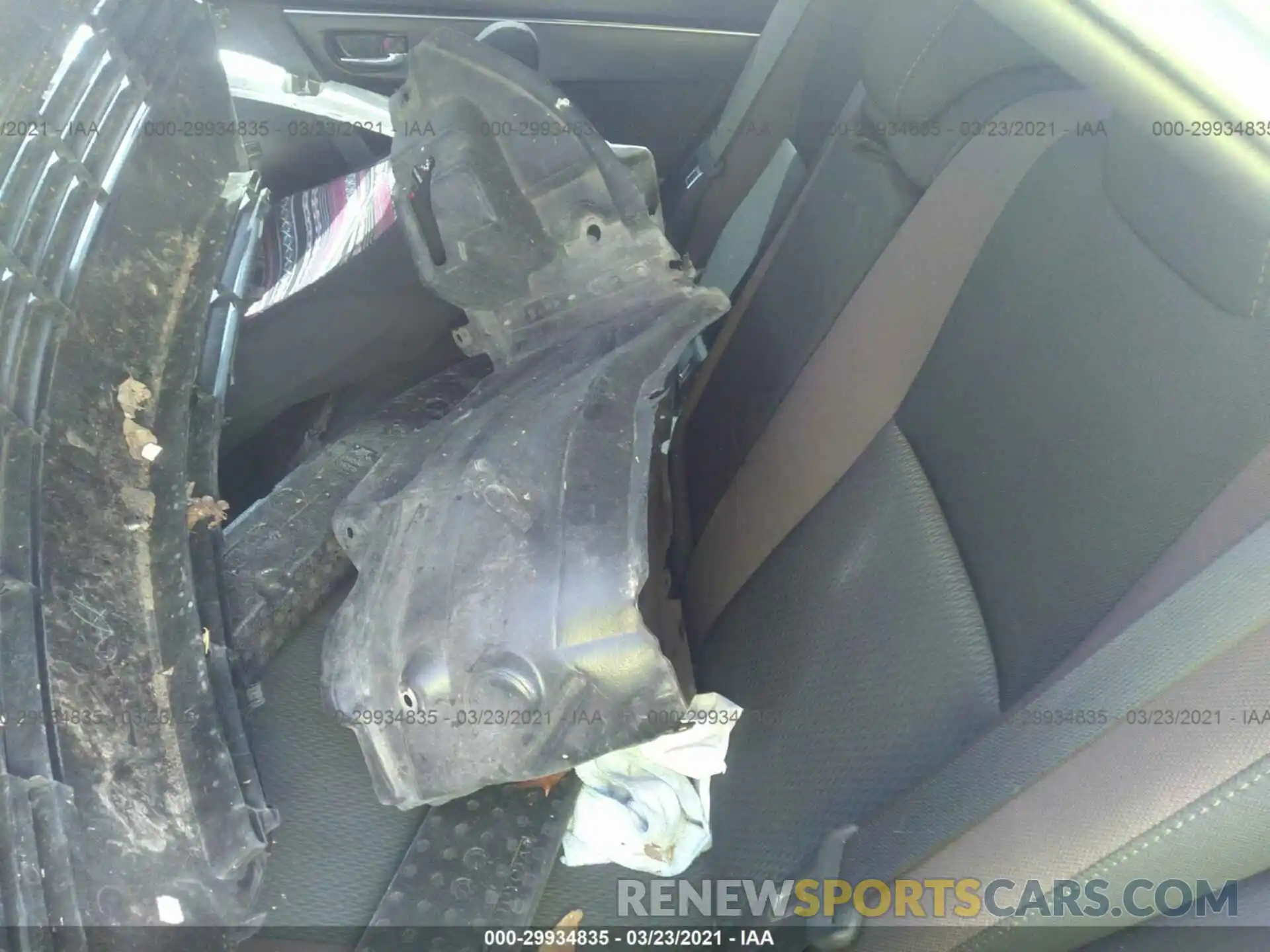 8 Photograph of a damaged car 5YFBURHE8KP897451 TOYOTA COROLLA 2019