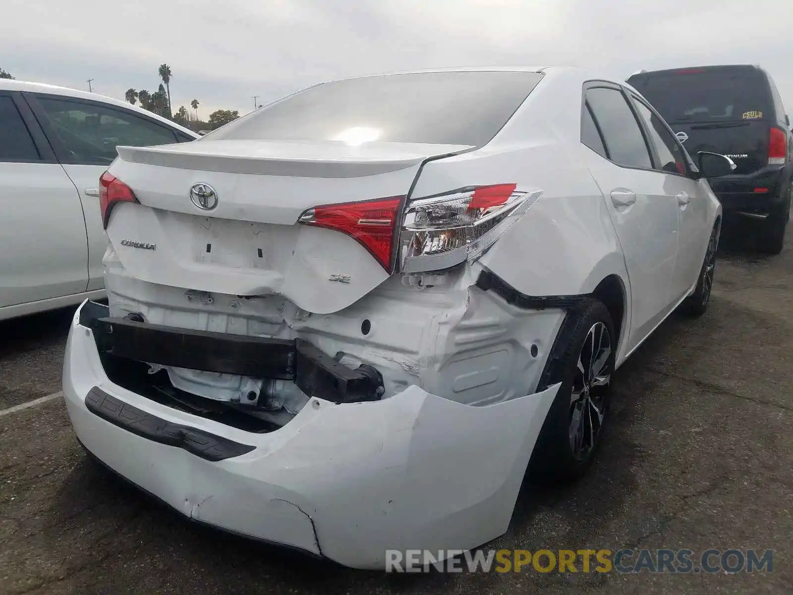 4 Photograph of a damaged car 5YFBURHE8KP897658 TOYOTA COROLLA 2019