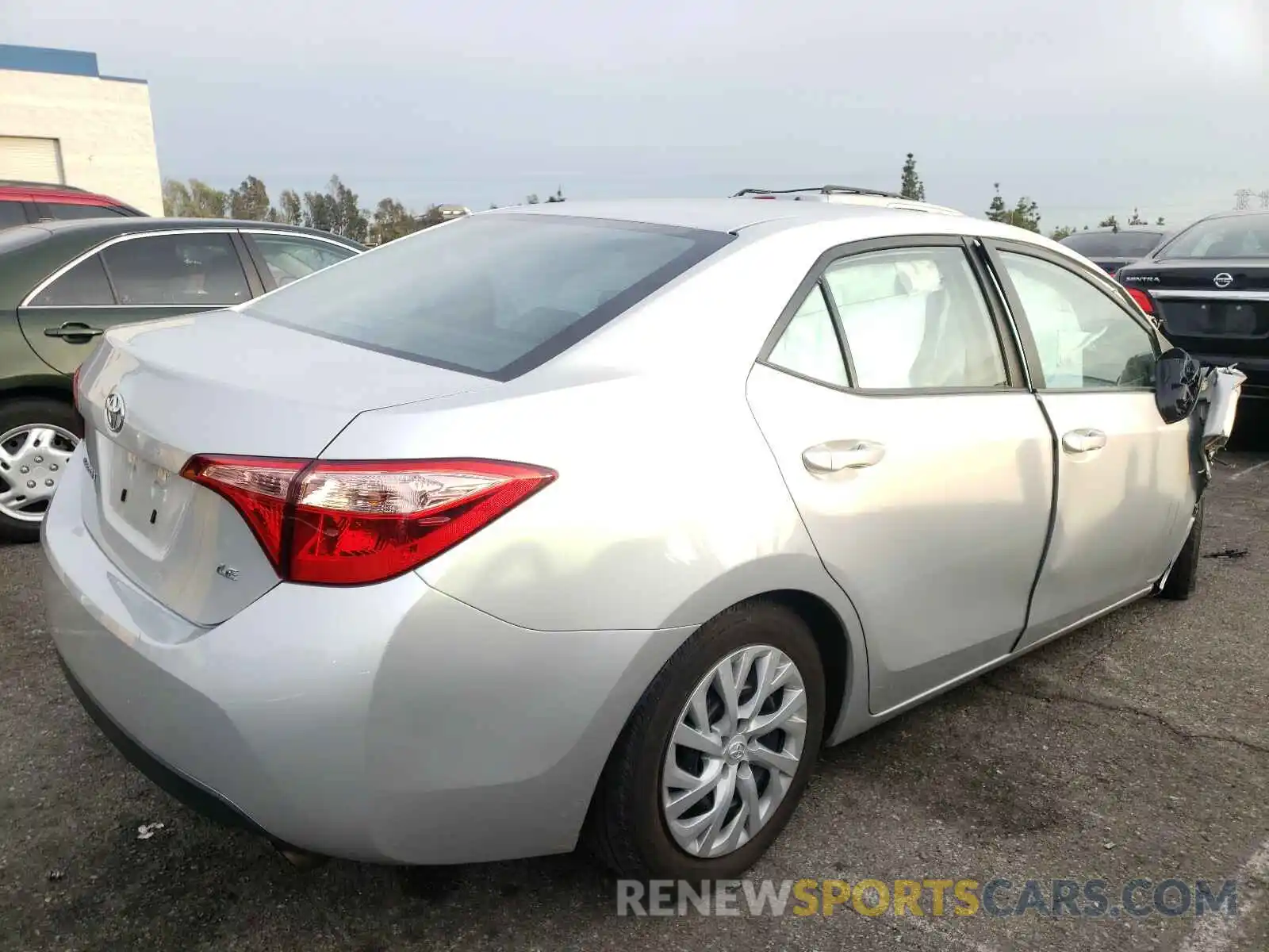 4 Photograph of a damaged car 5YFBURHE8KP897739 TOYOTA COROLLA 2019