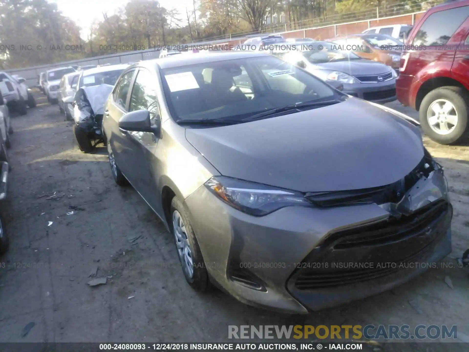 1 Photograph of a damaged car 5YFBURHE8KP897806 Toyota Corolla 2019