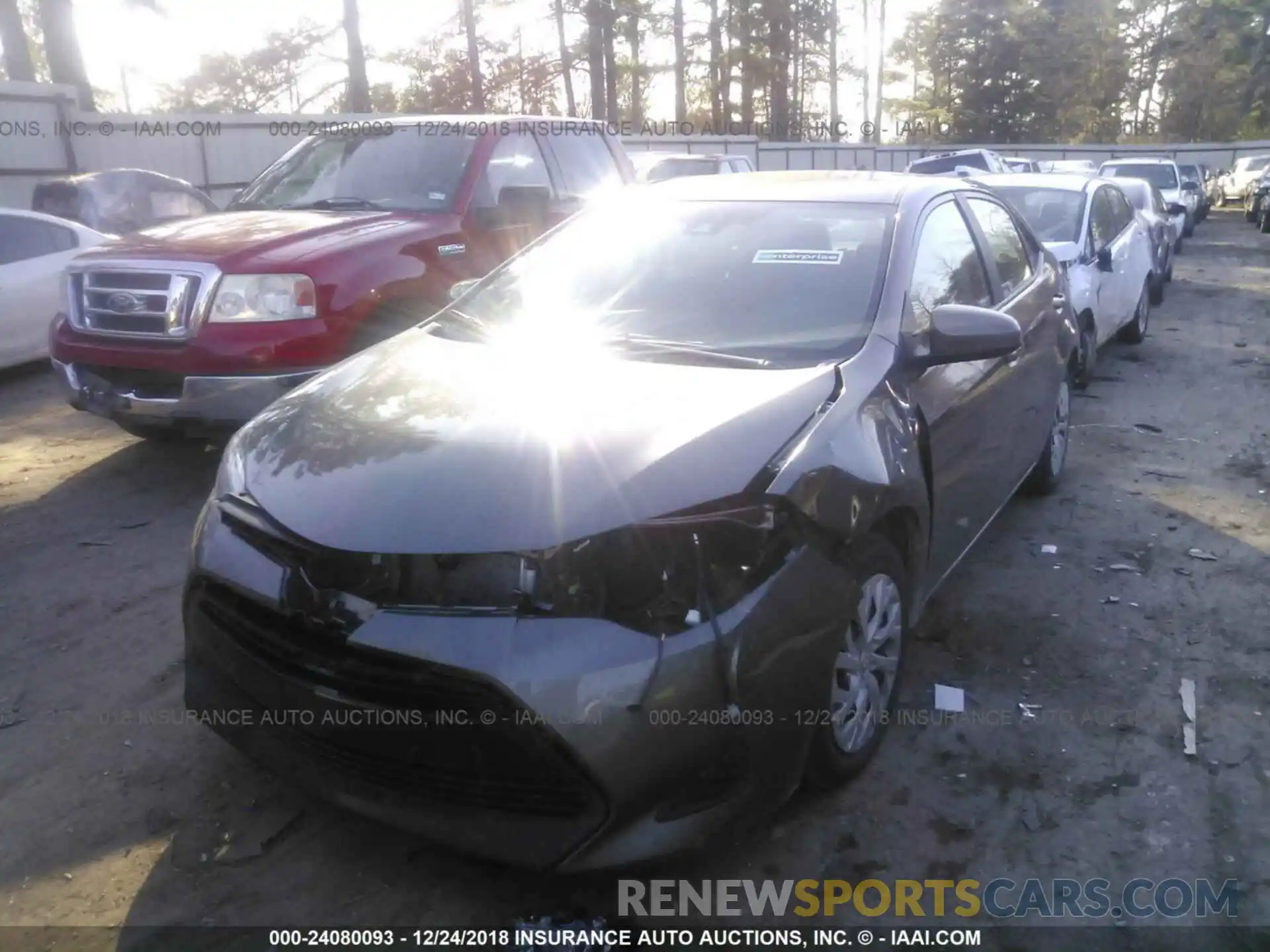 2 Photograph of a damaged car 5YFBURHE8KP897806 Toyota Corolla 2019