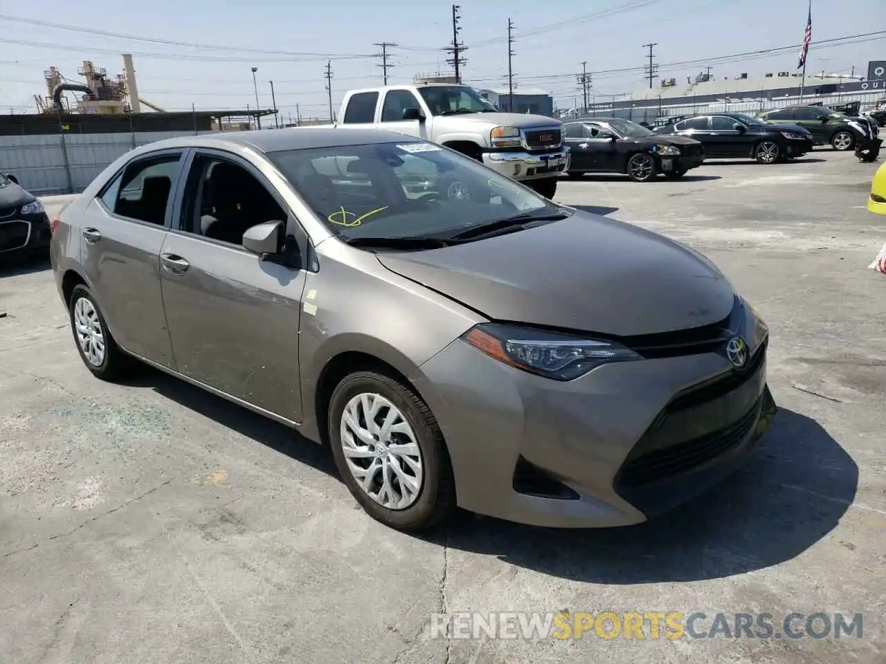 1 Photograph of a damaged car 5YFBURHE8KP898227 TOYOTA COROLLA 2019