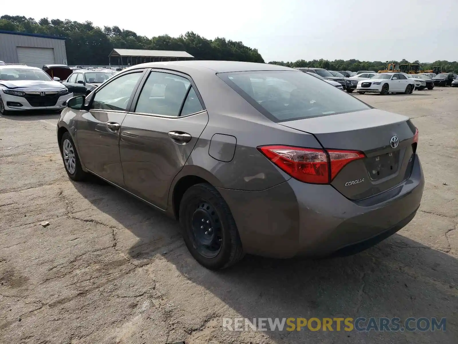 3 Photograph of a damaged car 5YFBURHE8KP898504 TOYOTA COROLLA 2019