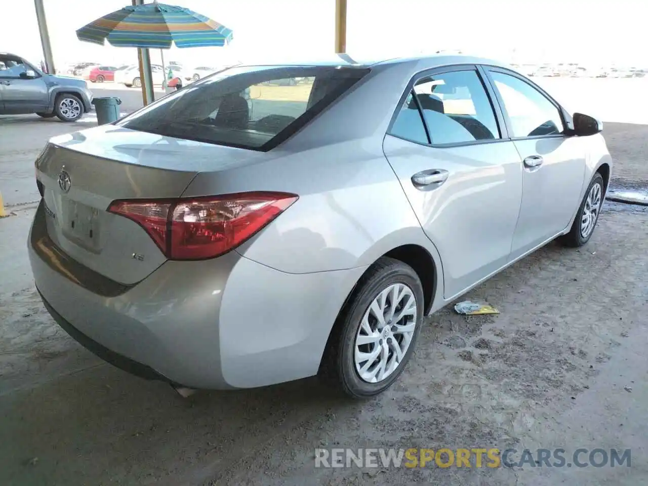 4 Фотография поврежденного автомобиля 5YFBURHE8KP898843 TOYOTA COROLLA 2019