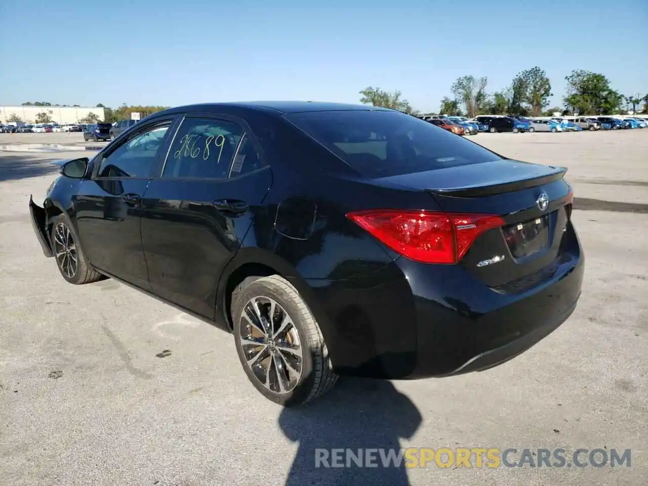 3 Photograph of a damaged car 5YFBURHE8KP898969 TOYOTA COROLLA 2019