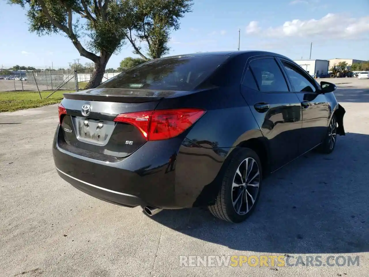 4 Photograph of a damaged car 5YFBURHE8KP898969 TOYOTA COROLLA 2019