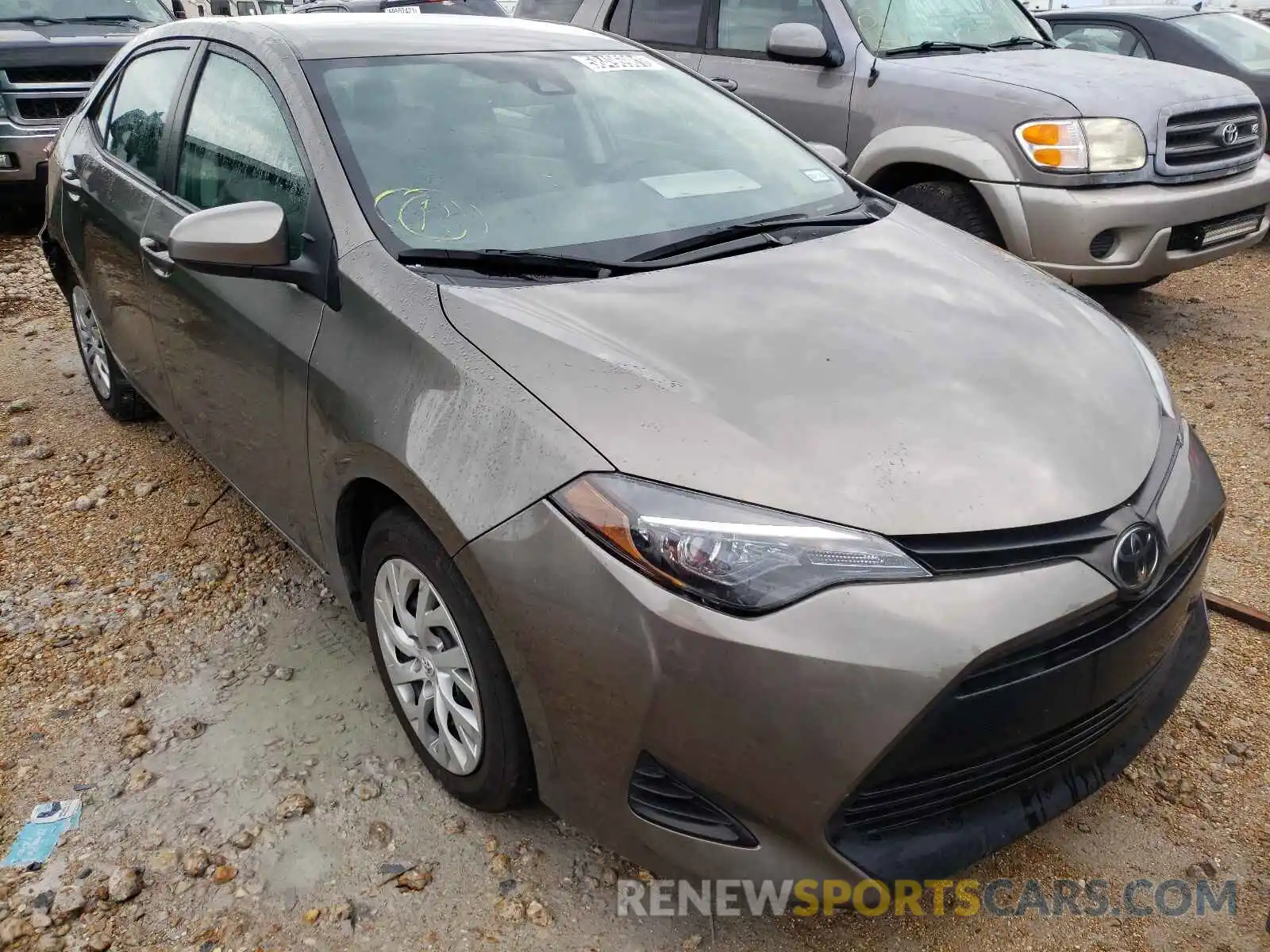 1 Photograph of a damaged car 5YFBURHE8KP900025 TOYOTA COROLLA 2019