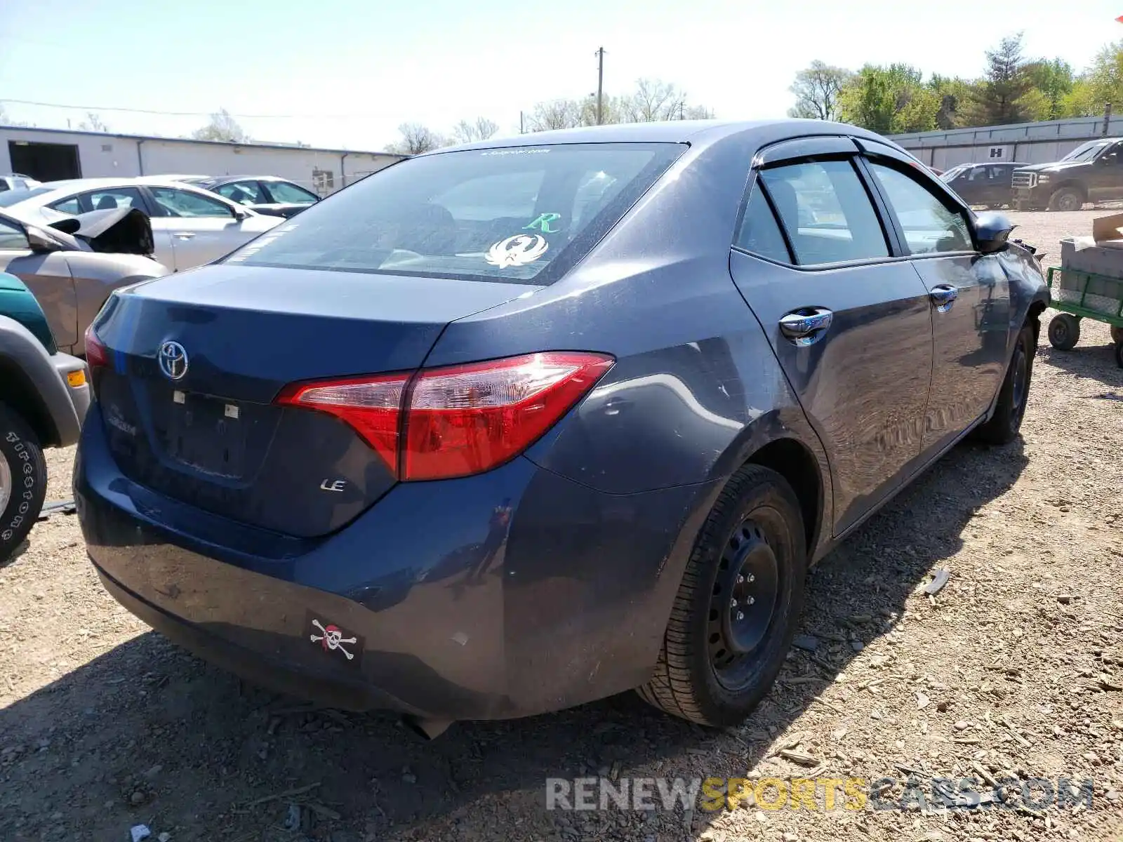 4 Photograph of a damaged car 5YFBURHE8KP900137 TOYOTA COROLLA 2019