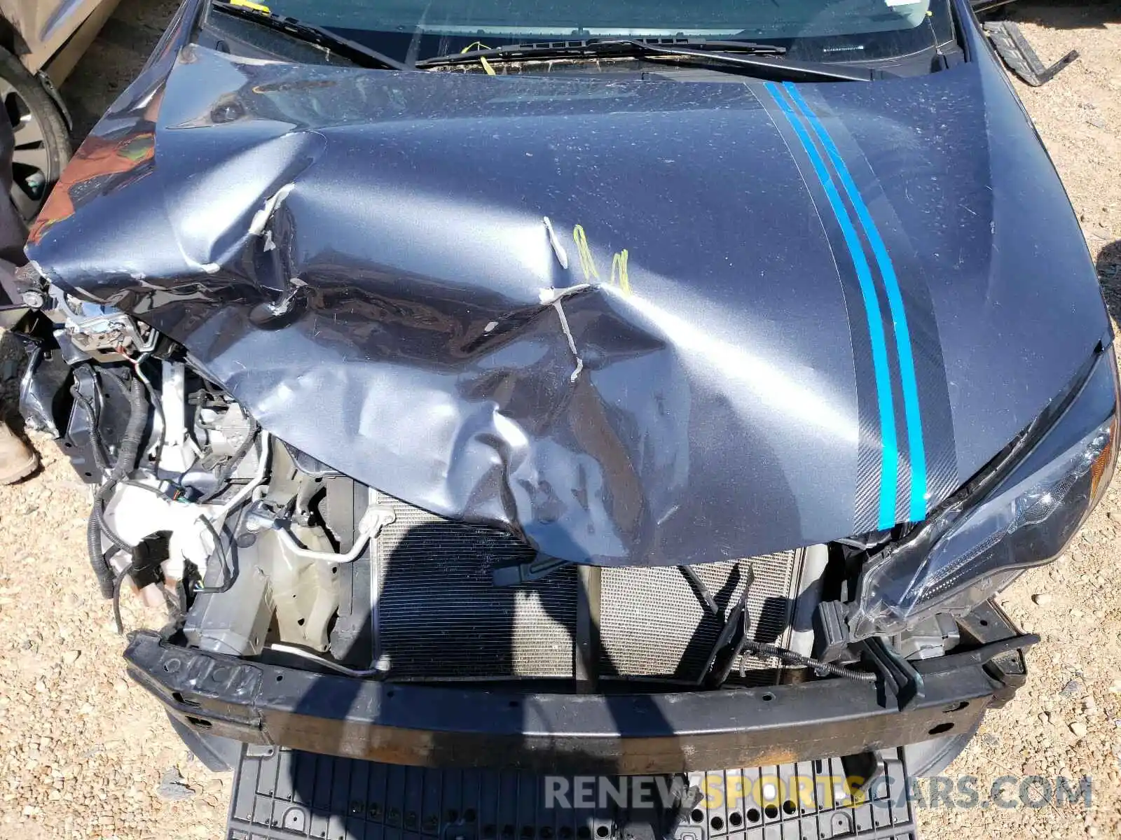 7 Photograph of a damaged car 5YFBURHE8KP900137 TOYOTA COROLLA 2019