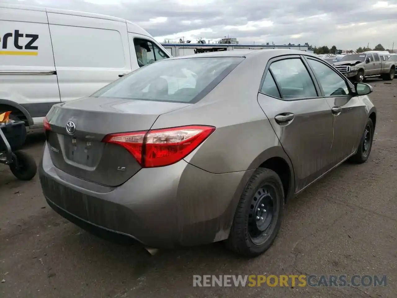 4 Photograph of a damaged car 5YFBURHE8KP900221 TOYOTA COROLLA 2019