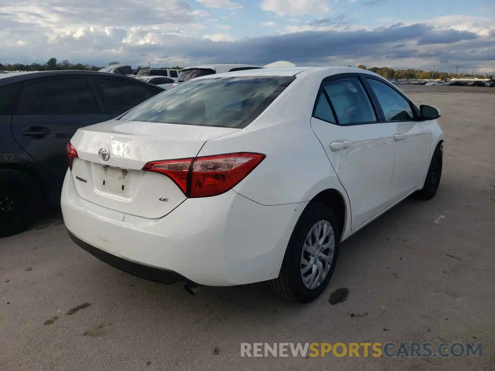 4 Photograph of a damaged car 5YFBURHE8KP900235 TOYOTA COROLLA 2019