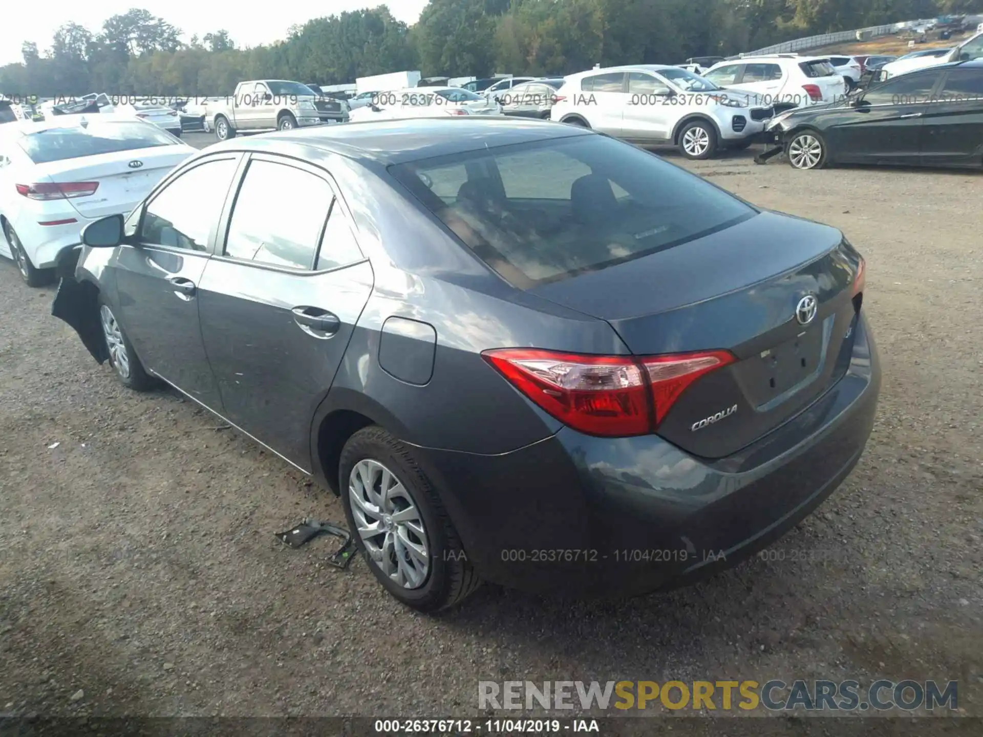 3 Photograph of a damaged car 5YFBURHE8KP900252 TOYOTA COROLLA 2019