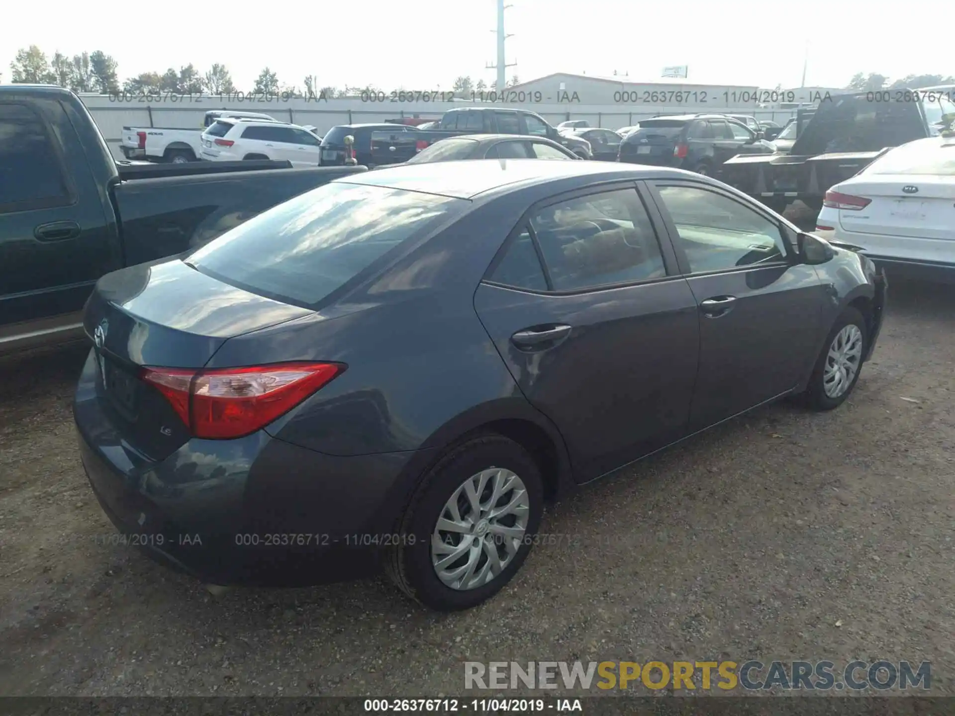 4 Photograph of a damaged car 5YFBURHE8KP900252 TOYOTA COROLLA 2019