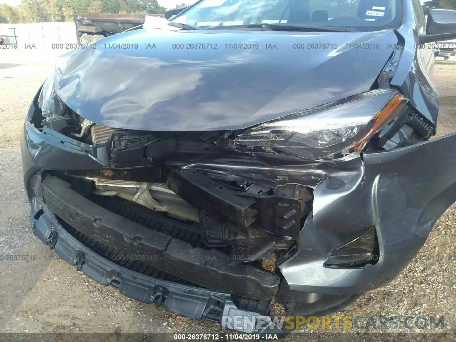 6 Photograph of a damaged car 5YFBURHE8KP900252 TOYOTA COROLLA 2019