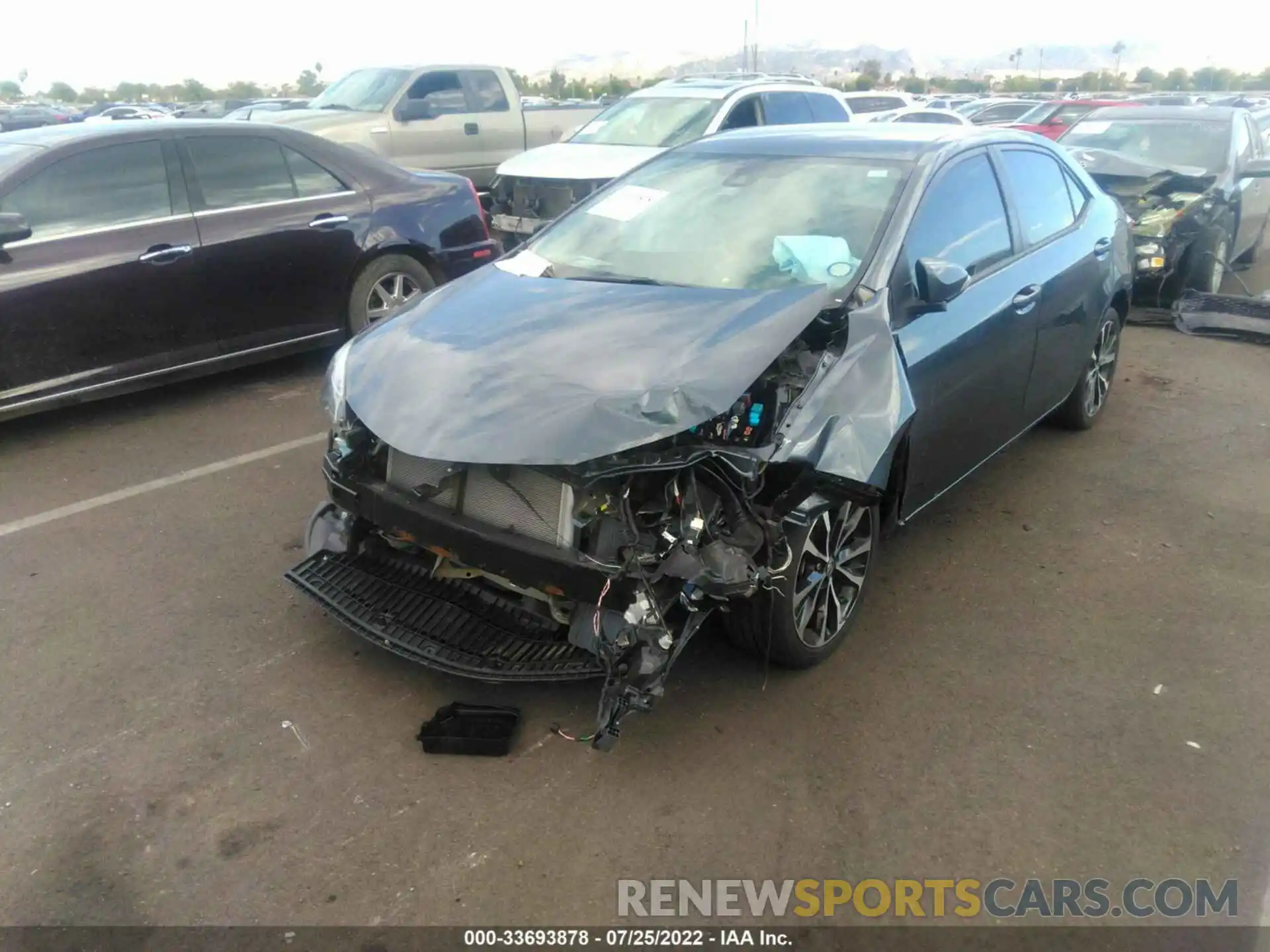 6 Photograph of a damaged car 5YFBURHE8KP900543 TOYOTA COROLLA 2019