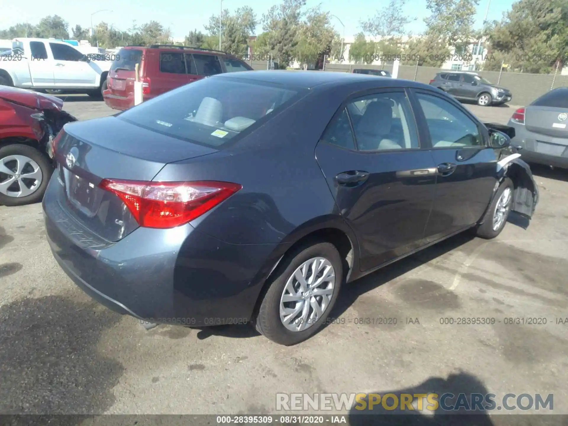 4 Photograph of a damaged car 5YFBURHE8KP901126 TOYOTA COROLLA 2019