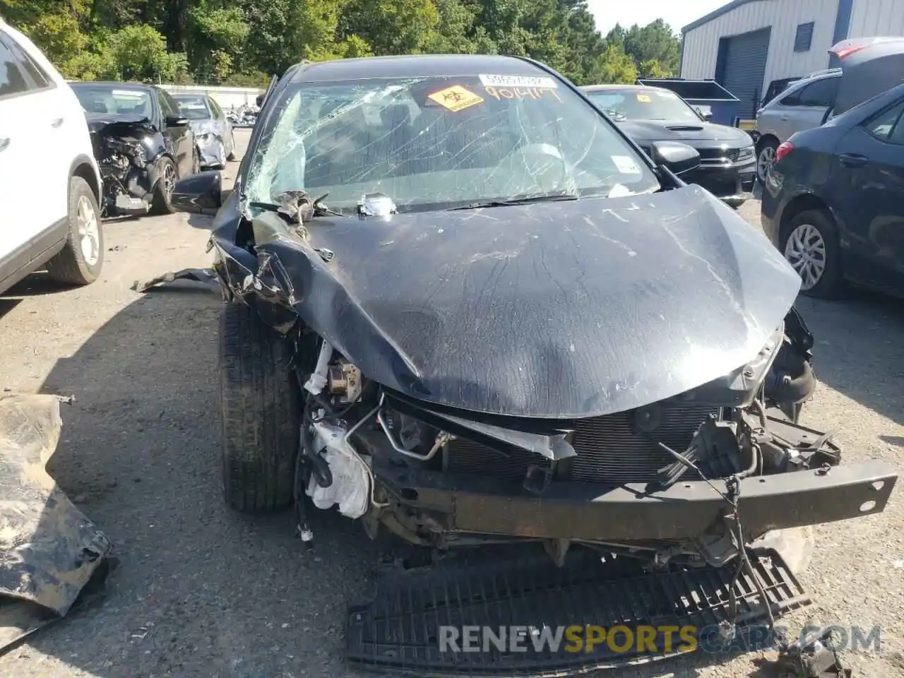 9 Photograph of a damaged car 5YFBURHE8KP901417 TOYOTA COROLLA 2019