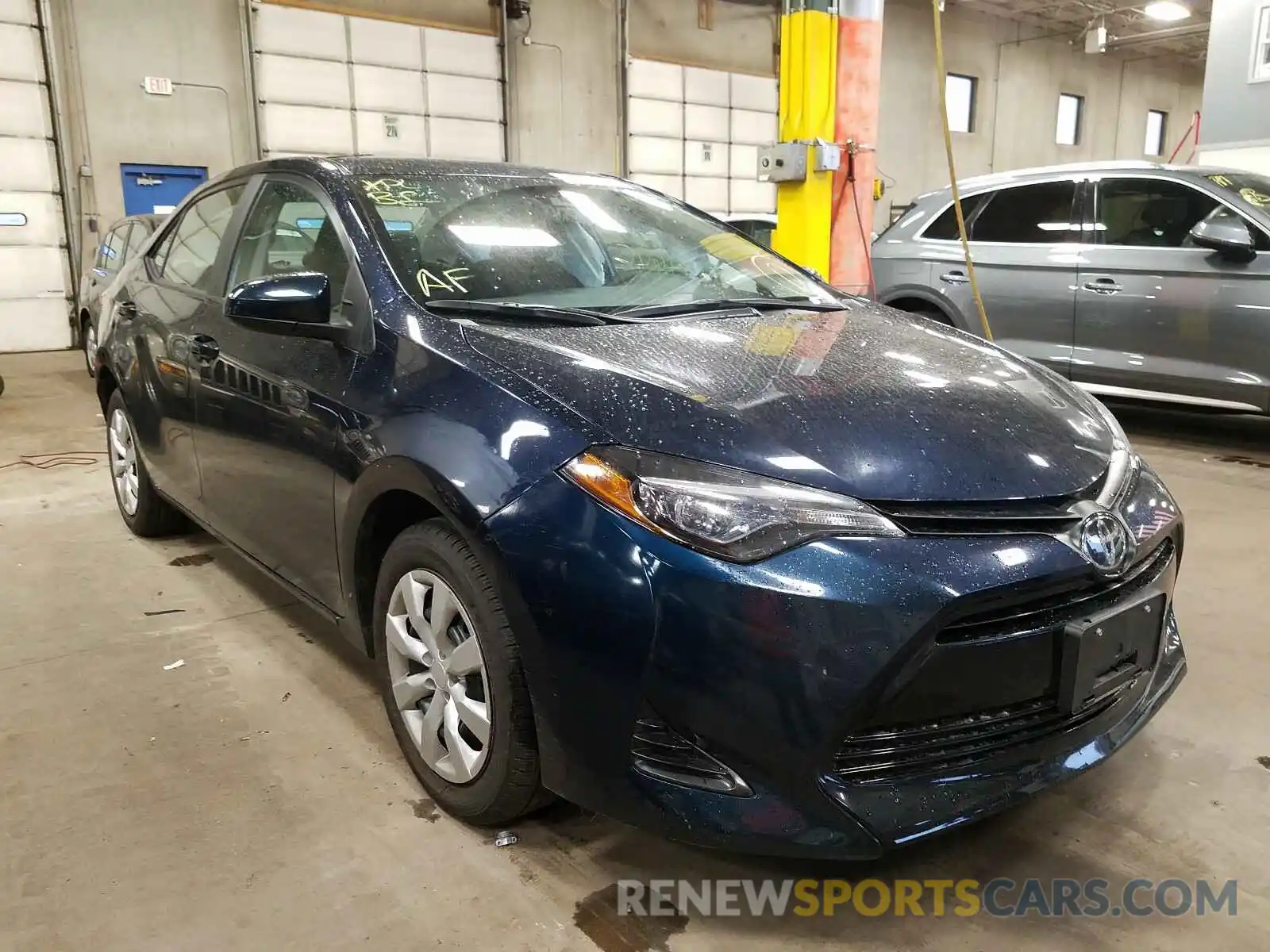 1 Photograph of a damaged car 5YFBURHE8KP901479 TOYOTA COROLLA 2019