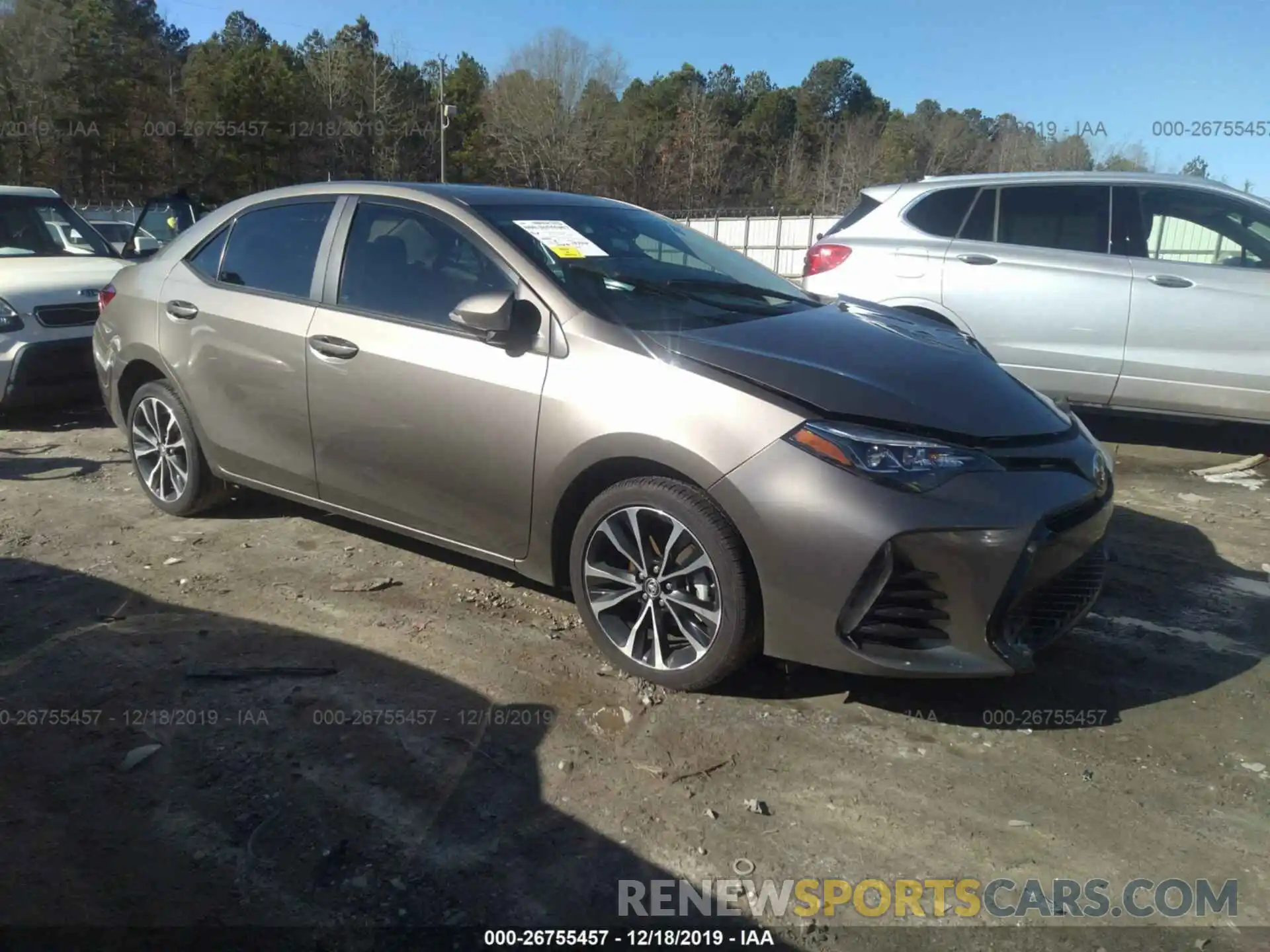 1 Photograph of a damaged car 5YFBURHE8KP901482 TOYOTA COROLLA 2019