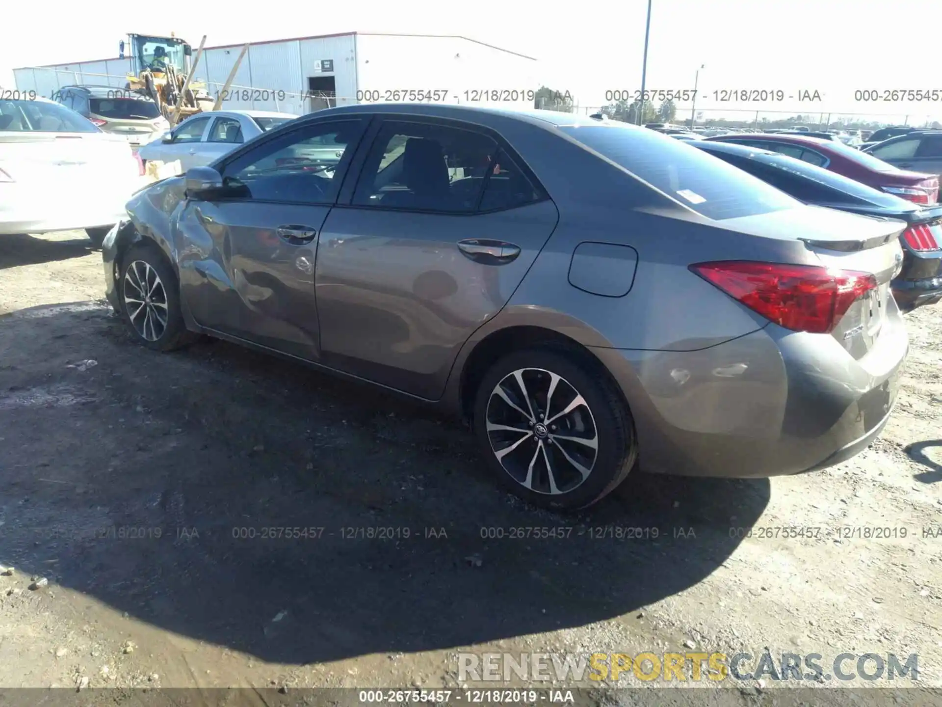 3 Photograph of a damaged car 5YFBURHE8KP901482 TOYOTA COROLLA 2019