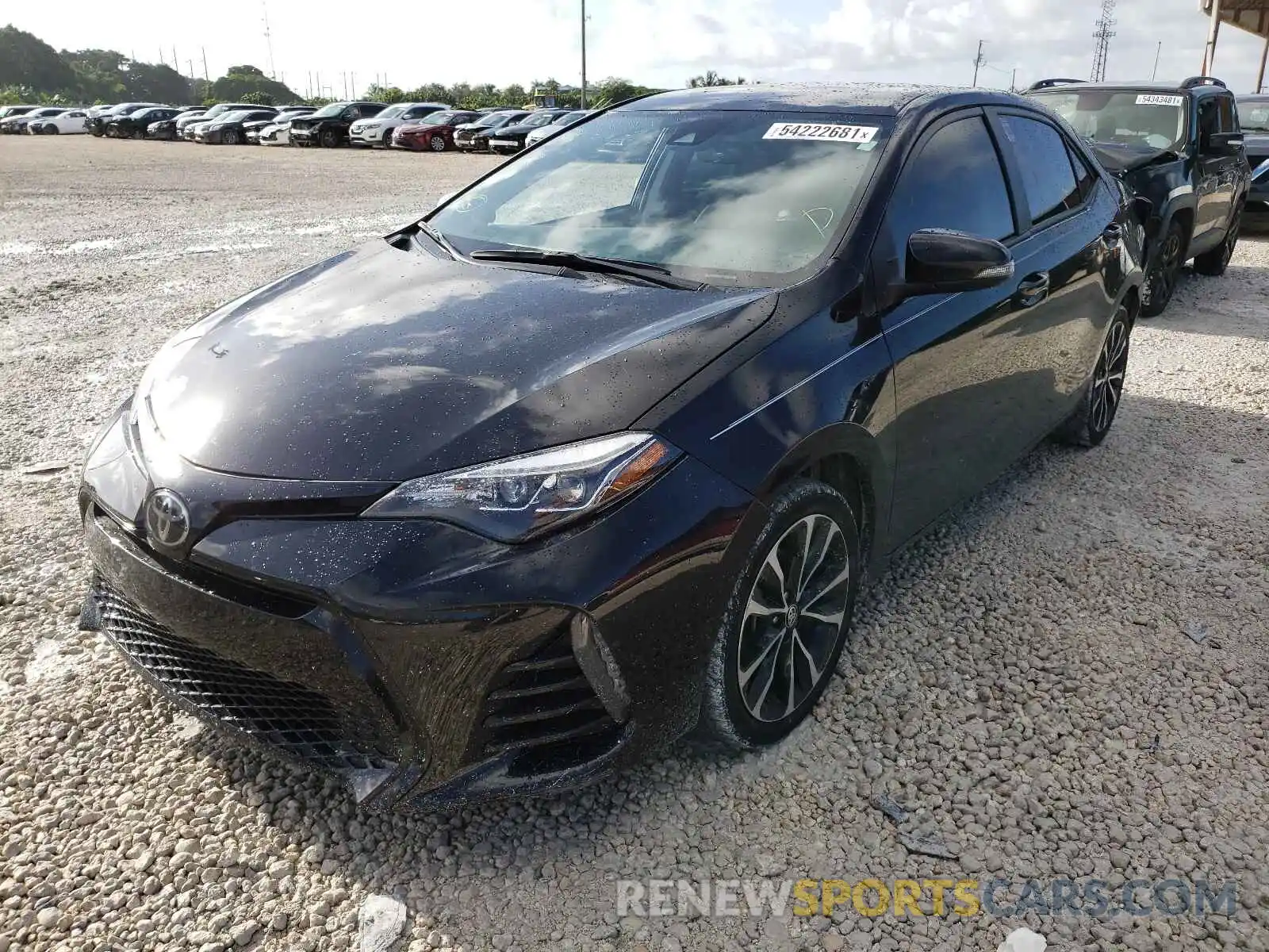 2 Photograph of a damaged car 5YFBURHE8KP901577 TOYOTA COROLLA 2019