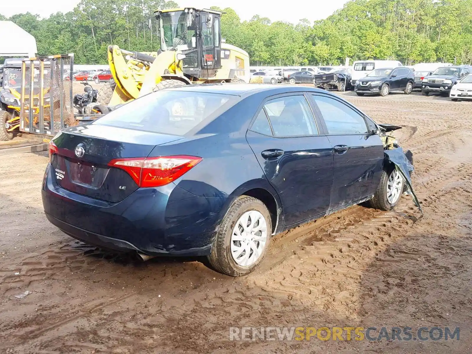 4 Photograph of a damaged car 5YFBURHE8KP902177 TOYOTA COROLLA 2019