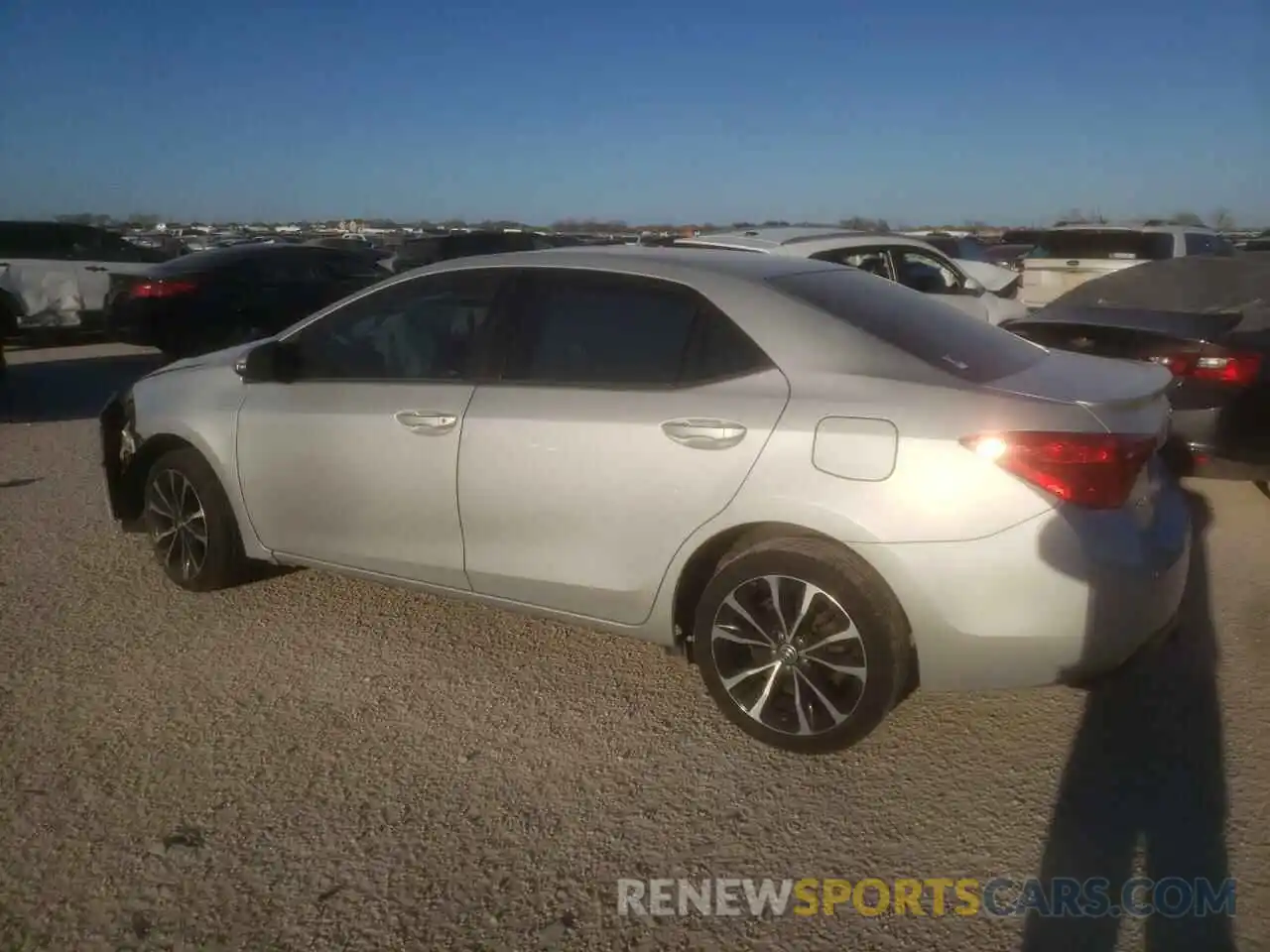 2 Photograph of a damaged car 5YFBURHE8KP902860 TOYOTA COROLLA 2019