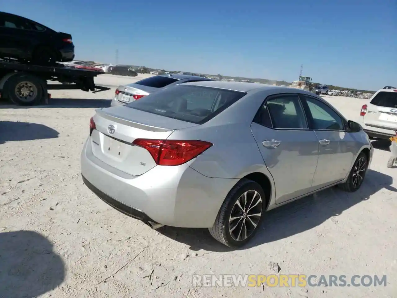 4 Photograph of a damaged car 5YFBURHE8KP902986 TOYOTA COROLLA 2019