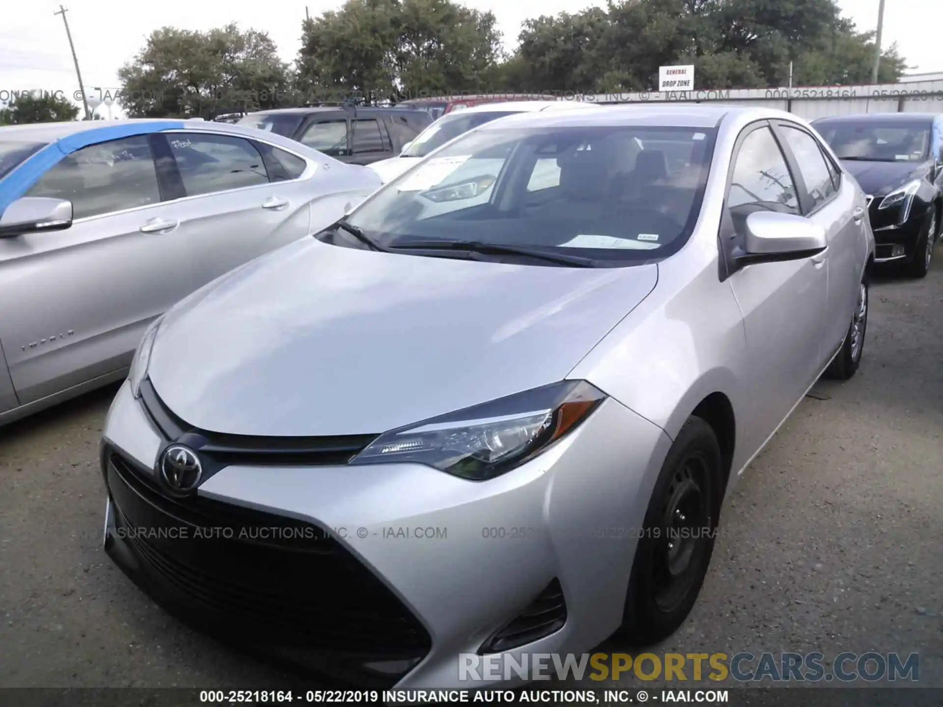 2 Photograph of a damaged car 5YFBURHE8KP903586 TOYOTA COROLLA 2019