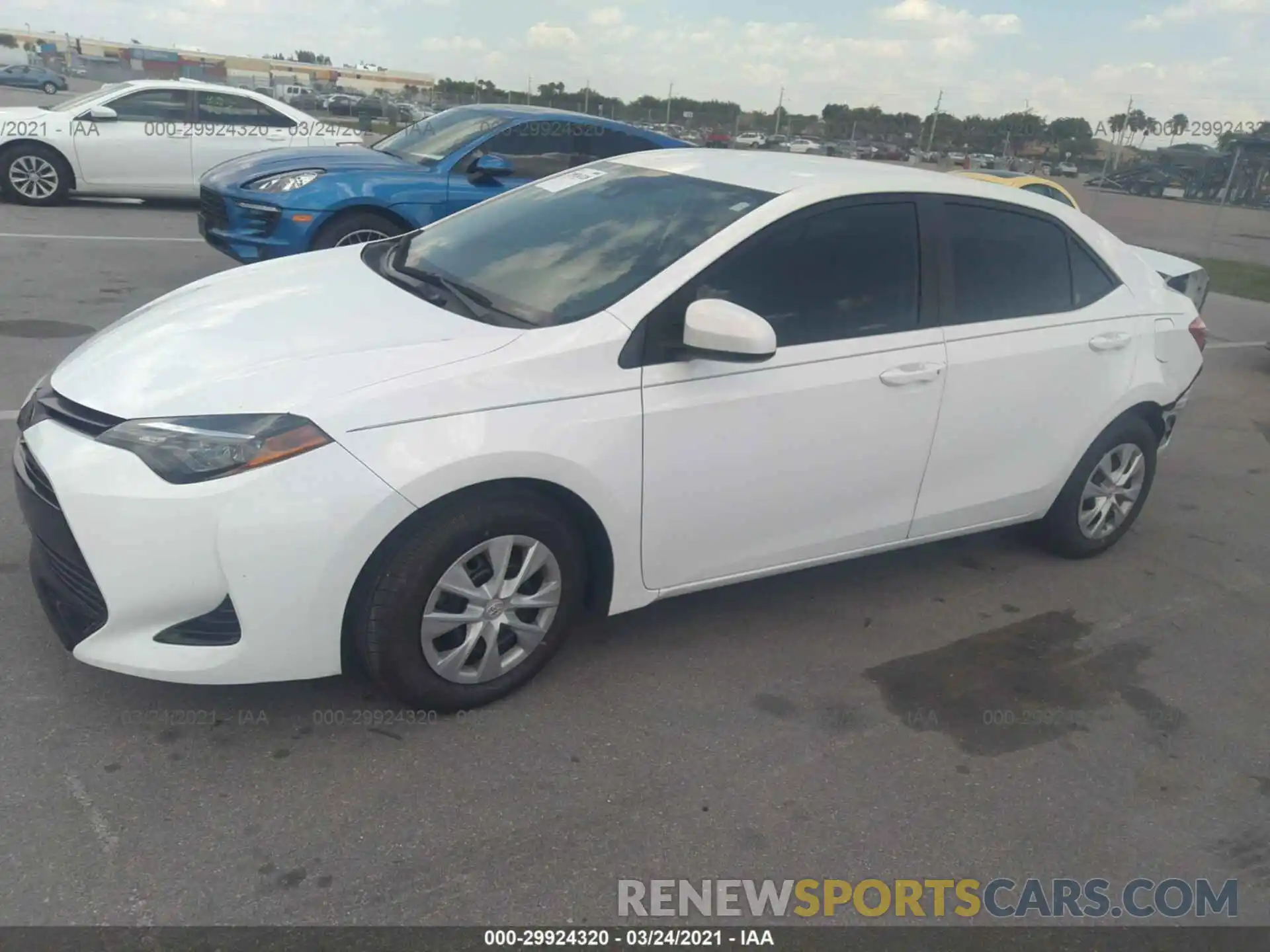 2 Photograph of a damaged car 5YFBURHE8KP903796 TOYOTA COROLLA 2019