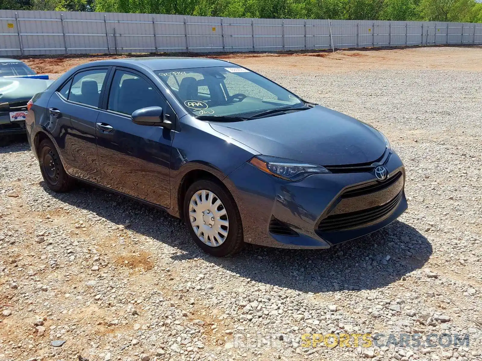 1 Photograph of a damaged car 5YFBURHE8KP903961 TOYOTA COROLLA 2019