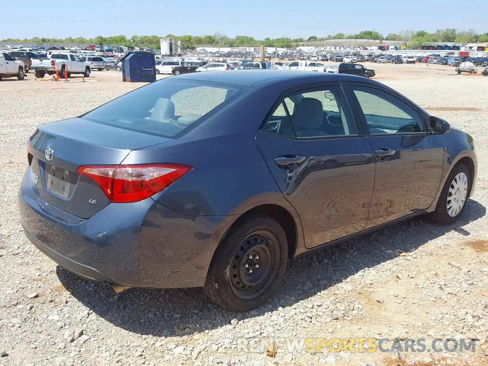 4 Photograph of a damaged car 5YFBURHE8KP903961 TOYOTA COROLLA 2019